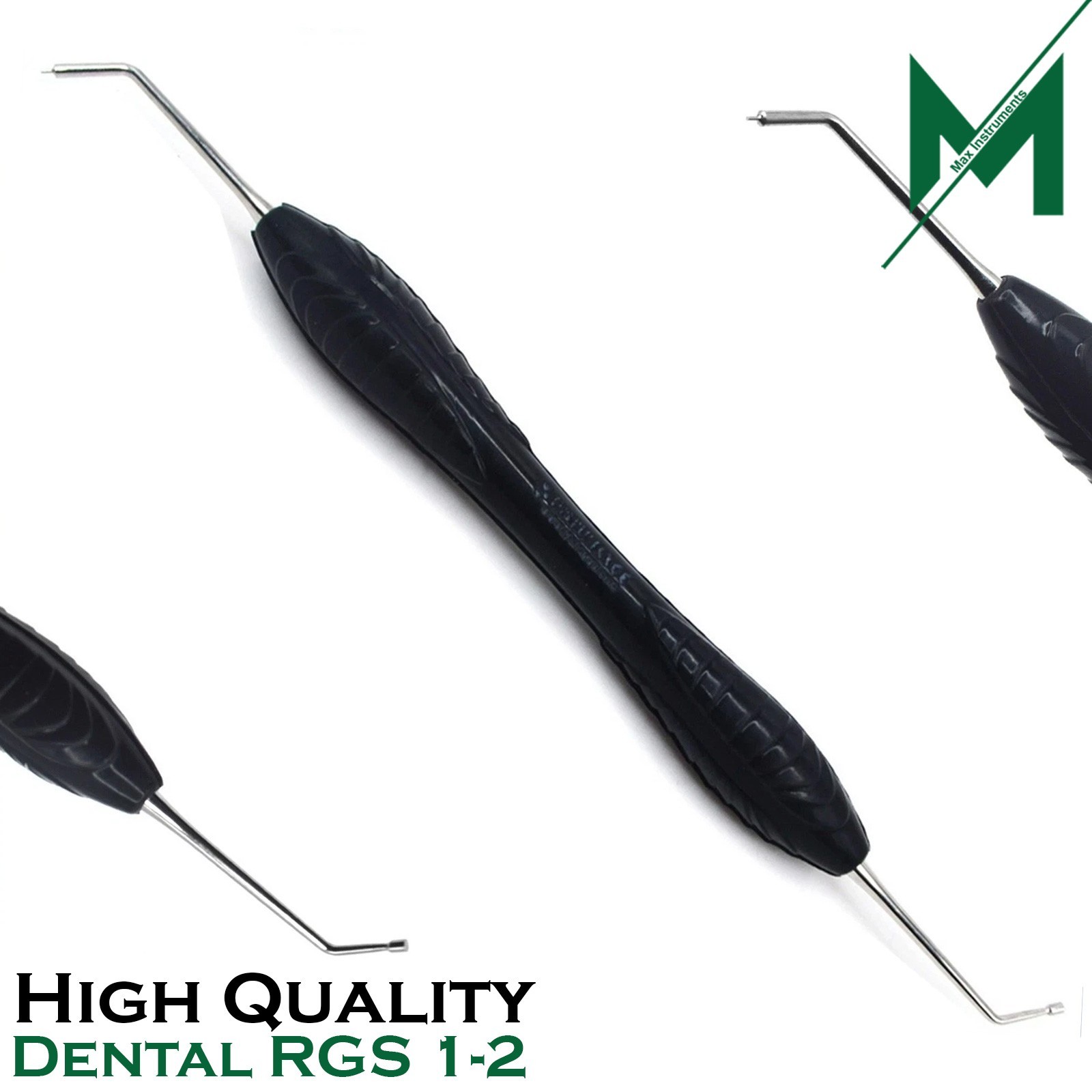 Dental Instrument RGS 1-2 / 3-4 Silicone Handle Depth Dimensions for Restoration