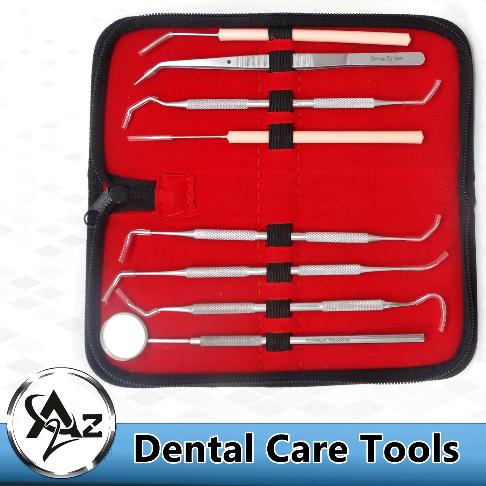 Dental Teeth Cleaning Kit Dentist Floss Plaque Remover Oral Care Tooth Tools