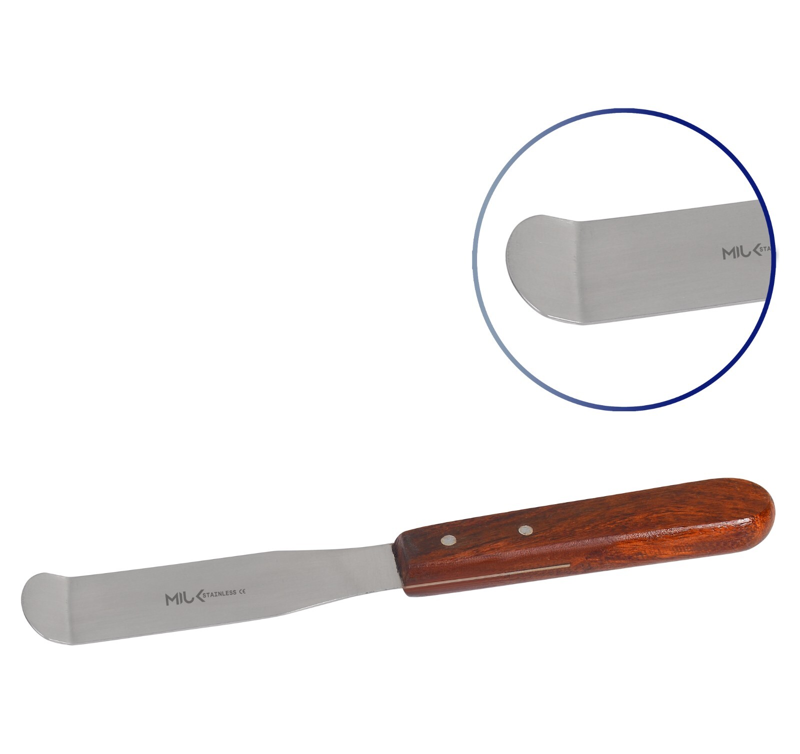 Dental Plaster Wax Knife Mixing Spatulas Lab Instruments Wooden Handle