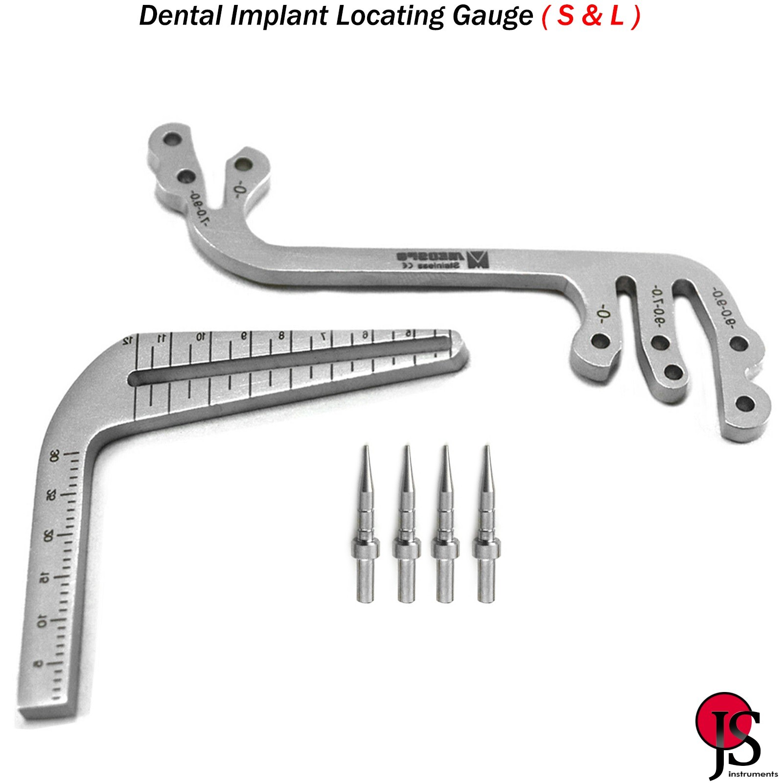 Dental Implant Locator Depth Pin Gauge Guide Locating Positioning Surgical S&L