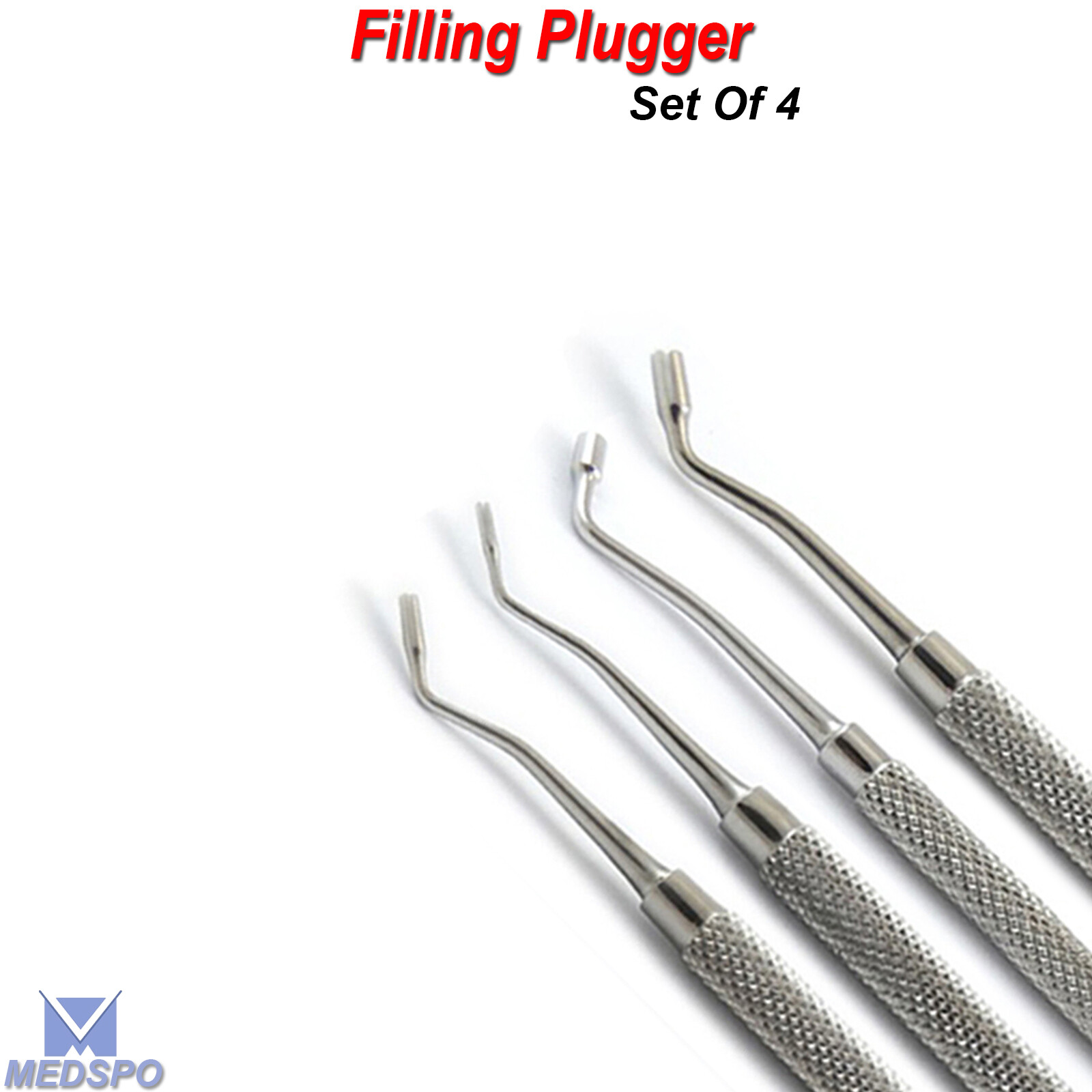 Dental Plastic Filling Plugger Condenser Composite Amalgam Filling Instruments