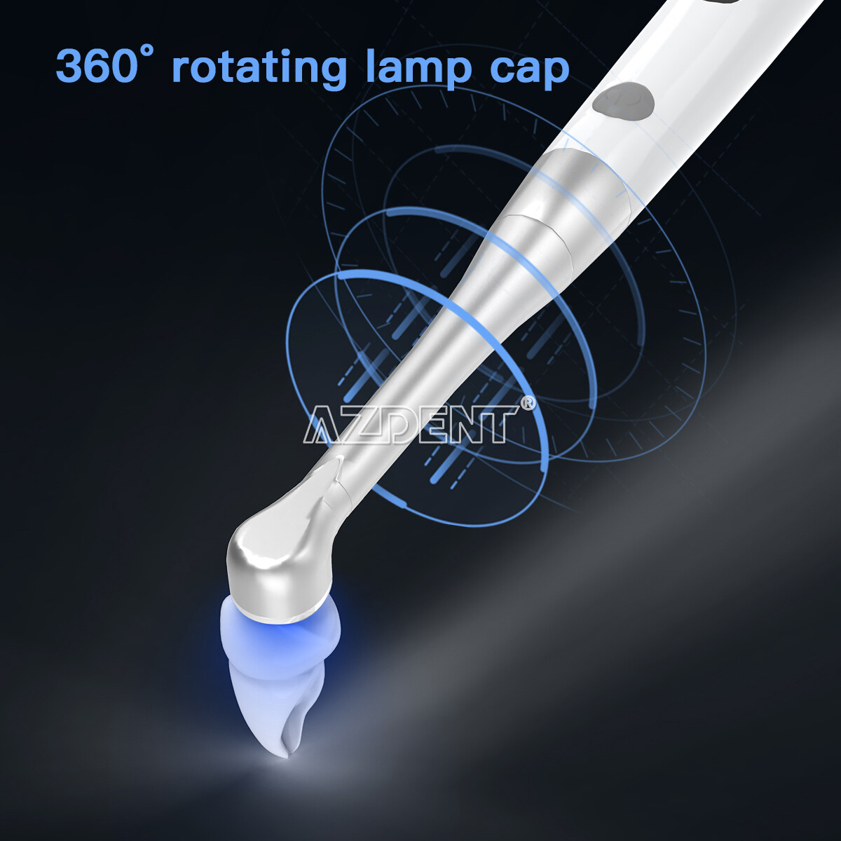 Dental LED Curing Light Lamp 1Sec to Cure 1400mw/cm² CV-215GUN / YS-C 2000mw/cm2