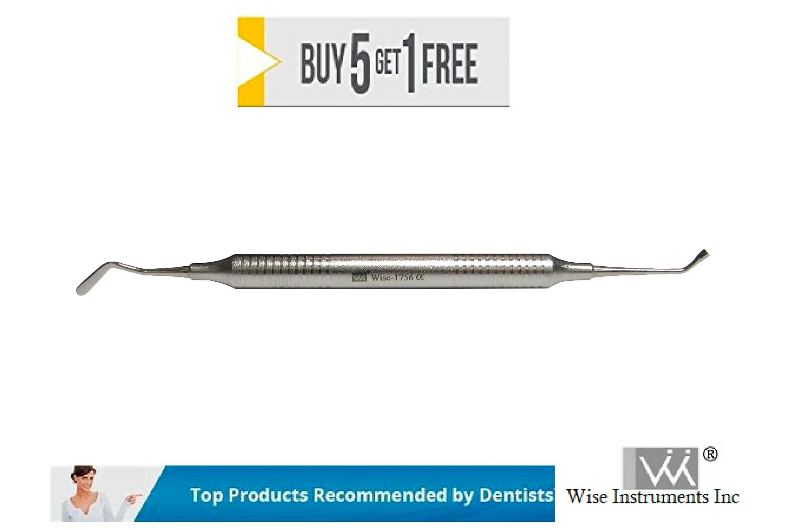 Wise Dental Plastic Filling Instruments Woodson 2 Dental Composite Instruments