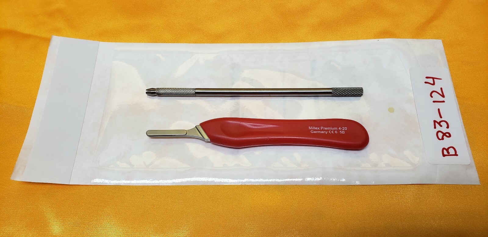 Miltex Self Locking Blade Handle 4-20 Knife Handle No,6 Fitting Blade 20 thru 25