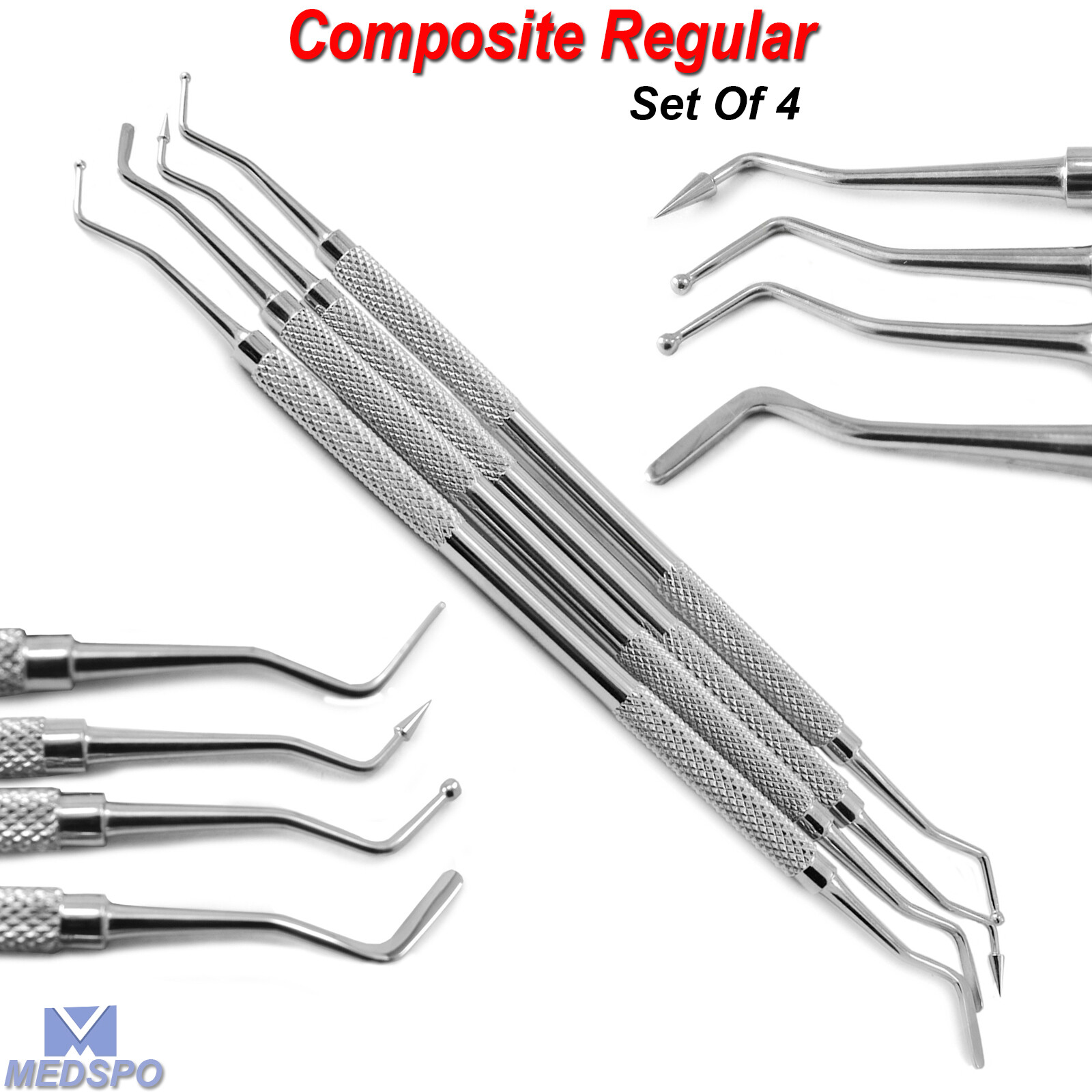 Dental Composite Filling Instruments Restoration Scalers Carvers Spatula Tools