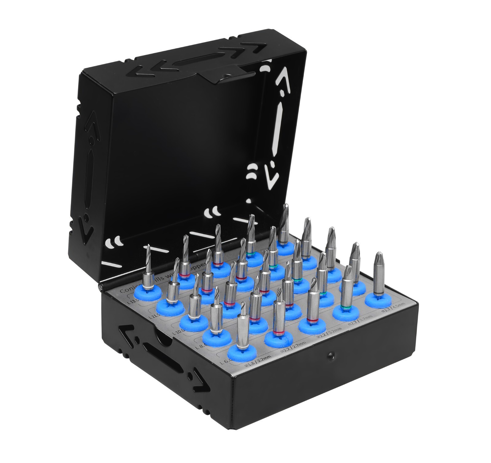 Dental Conical Kit 25 Pcs With Stopper Kit