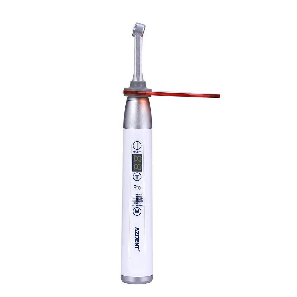 AZDENT Dental Wireless LED PRO105 Curing Light Lamp 1 Second Curing High Power