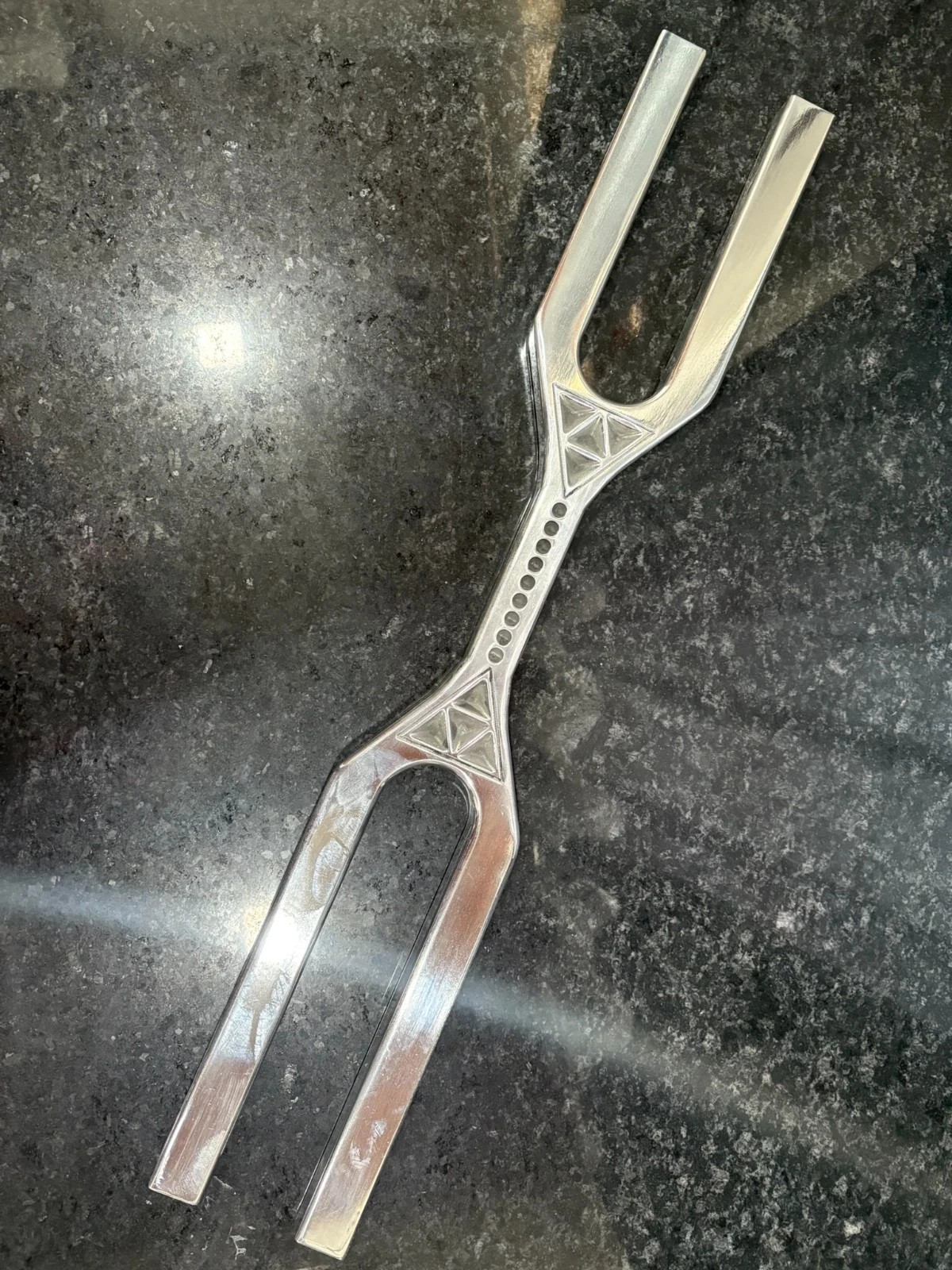 DNA Key 528Hz/963 Hz Dual Side Giant Tuning Fork/Divine Energy + Meditation