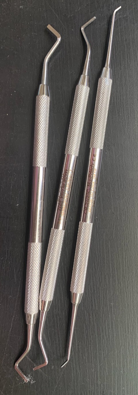 Hu-Friedy double end Hoe(cp22/22c and 2 other different sizes)