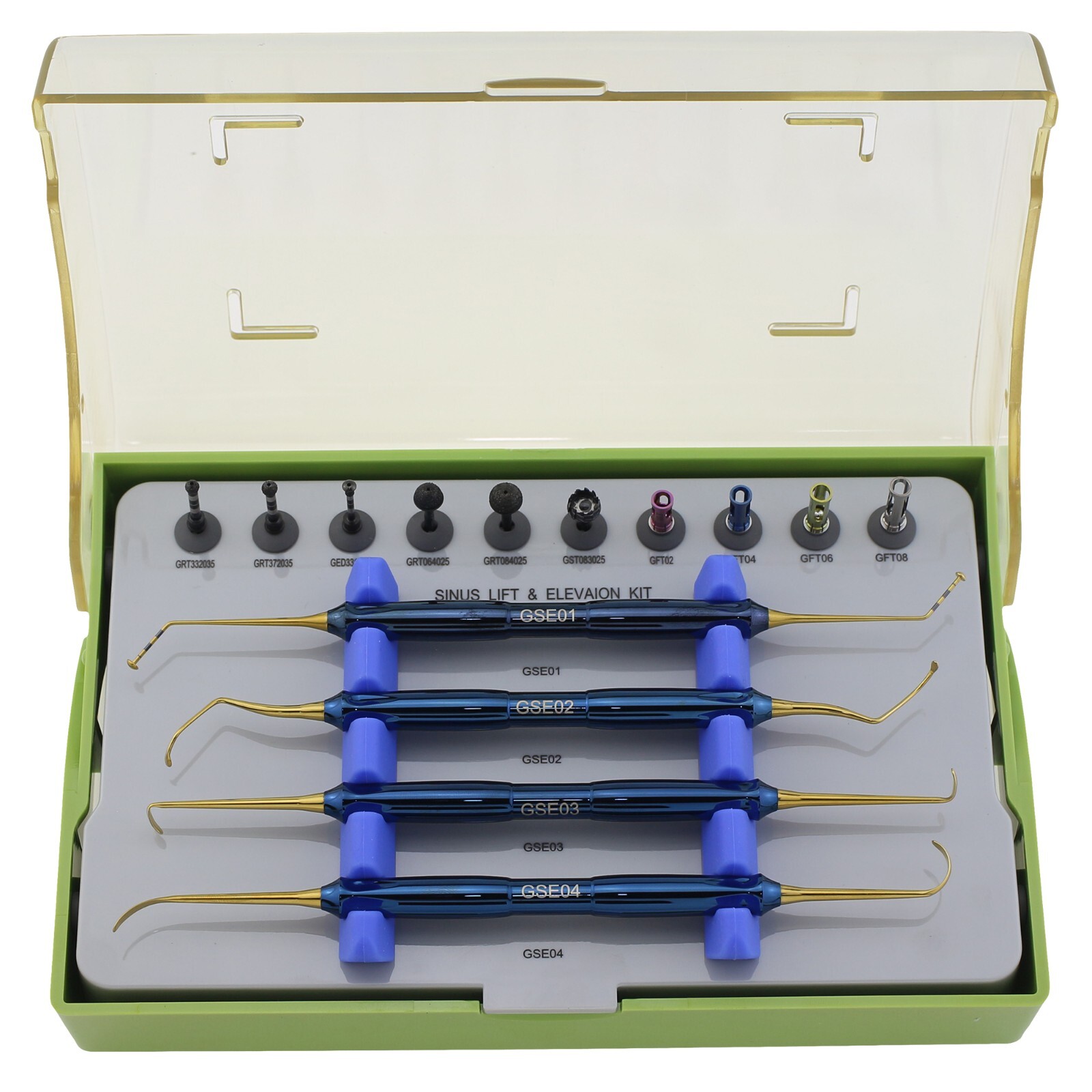 DASK Dental Advanced Sinus Lift Kit Implant Elevation Instrument Drills Stoppers
