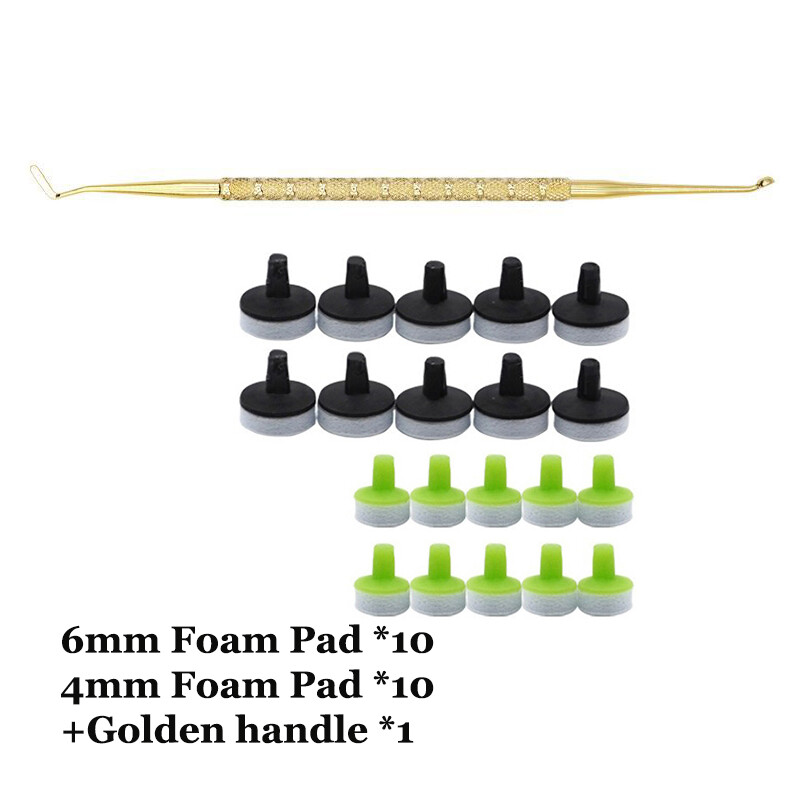 Dental Veneer Composite Resin Foam Pads Gold Filling Spatula Handle OptraSculpt