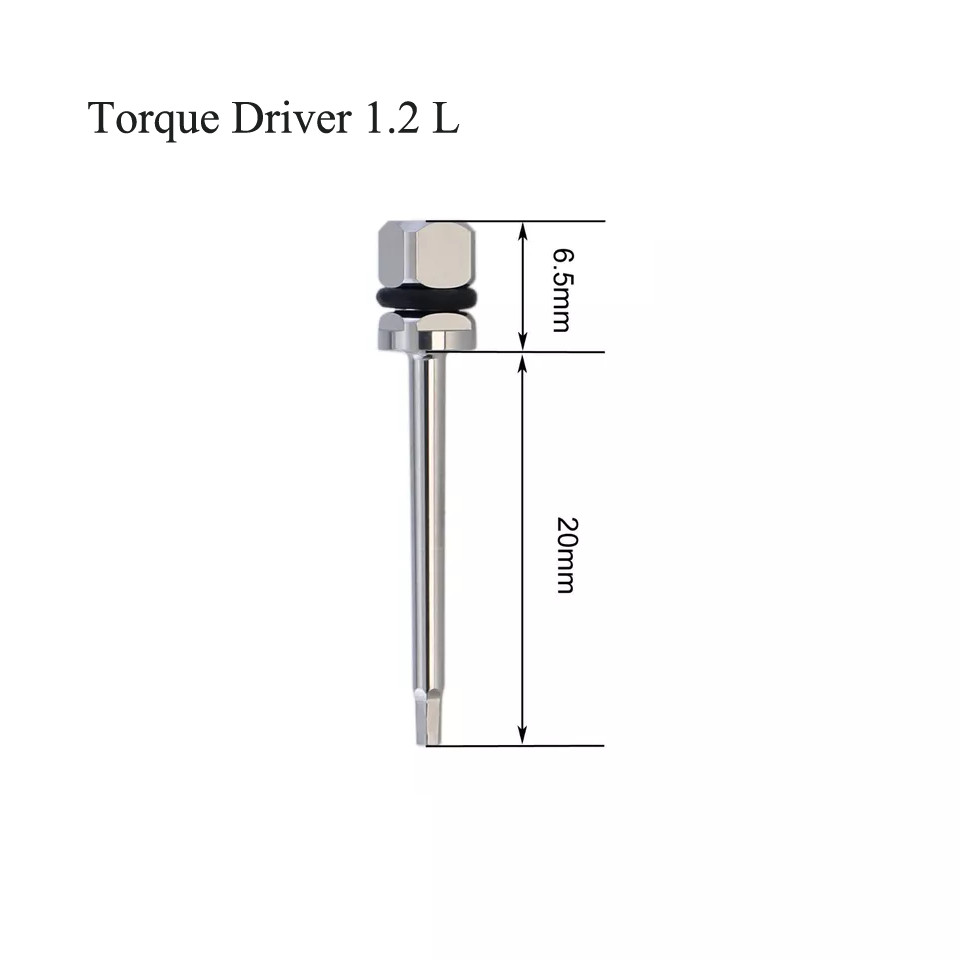 Hiossen Osstem Implant Torque Driver Hex 1.2mm Square Screwdrivers 15mm 20mm