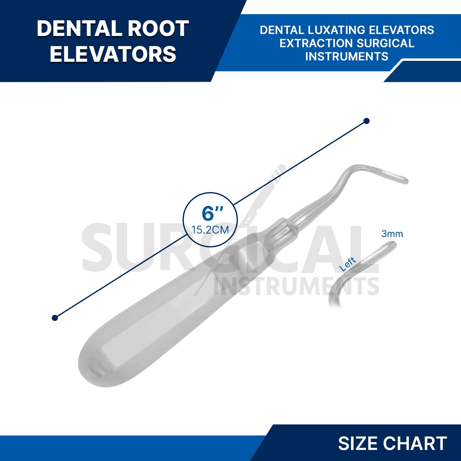 8 Pcs Basic Dental Surgery Extraction Forceps Elevators Set Kit German Grade