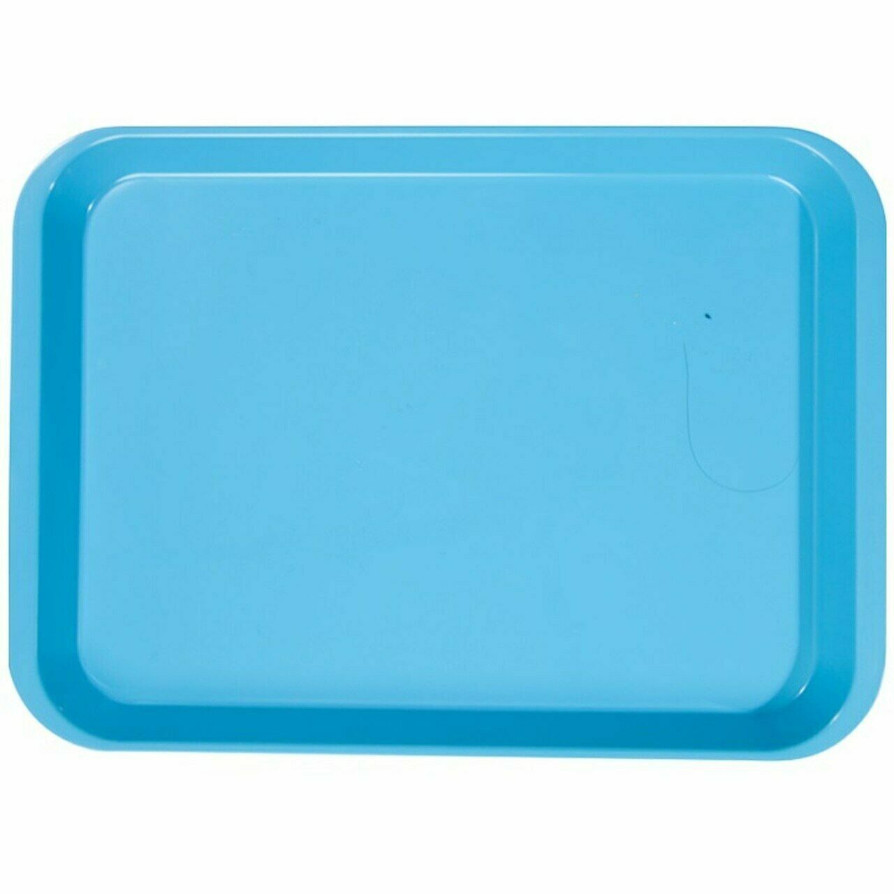Dental Instrument Flat Setup Trays Size B Neon Blue (5 Trays)