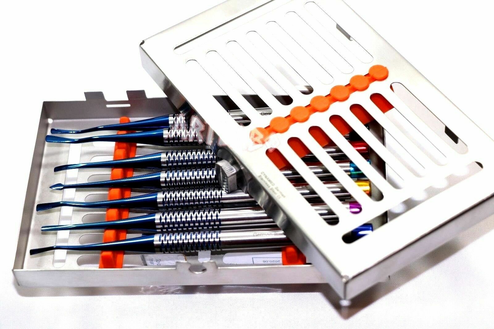 GERMAN X7 DENTAL PDL ELEVATOR PROXIMATORS LUXATING ROOT EXTRACTING DENTAL SET