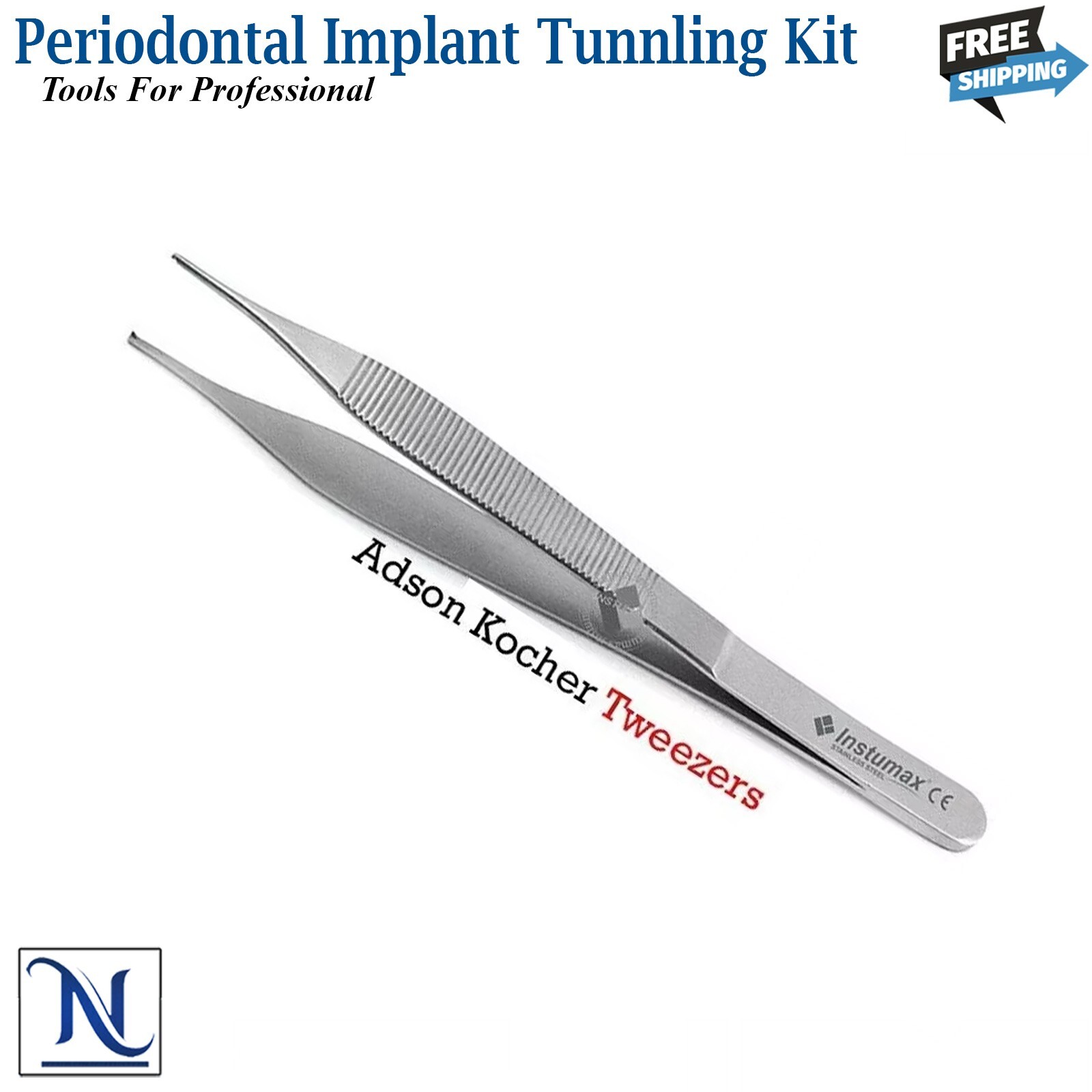 Dental Tunneling Kit Implant Surgery Periodontal Tunneling Procedure Instruments