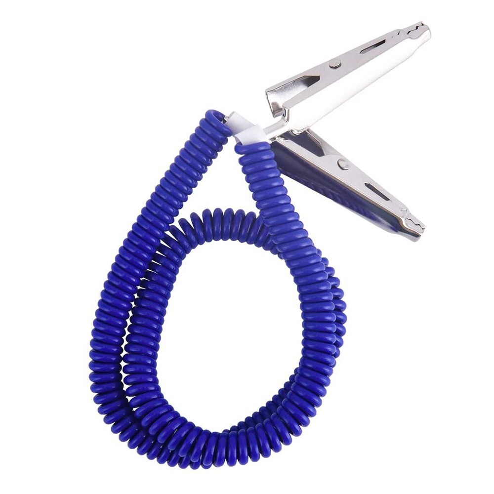 5Pcs Dental Patient Bib Clips Chains Napkin Holder Flexible Coil Plastic Chain