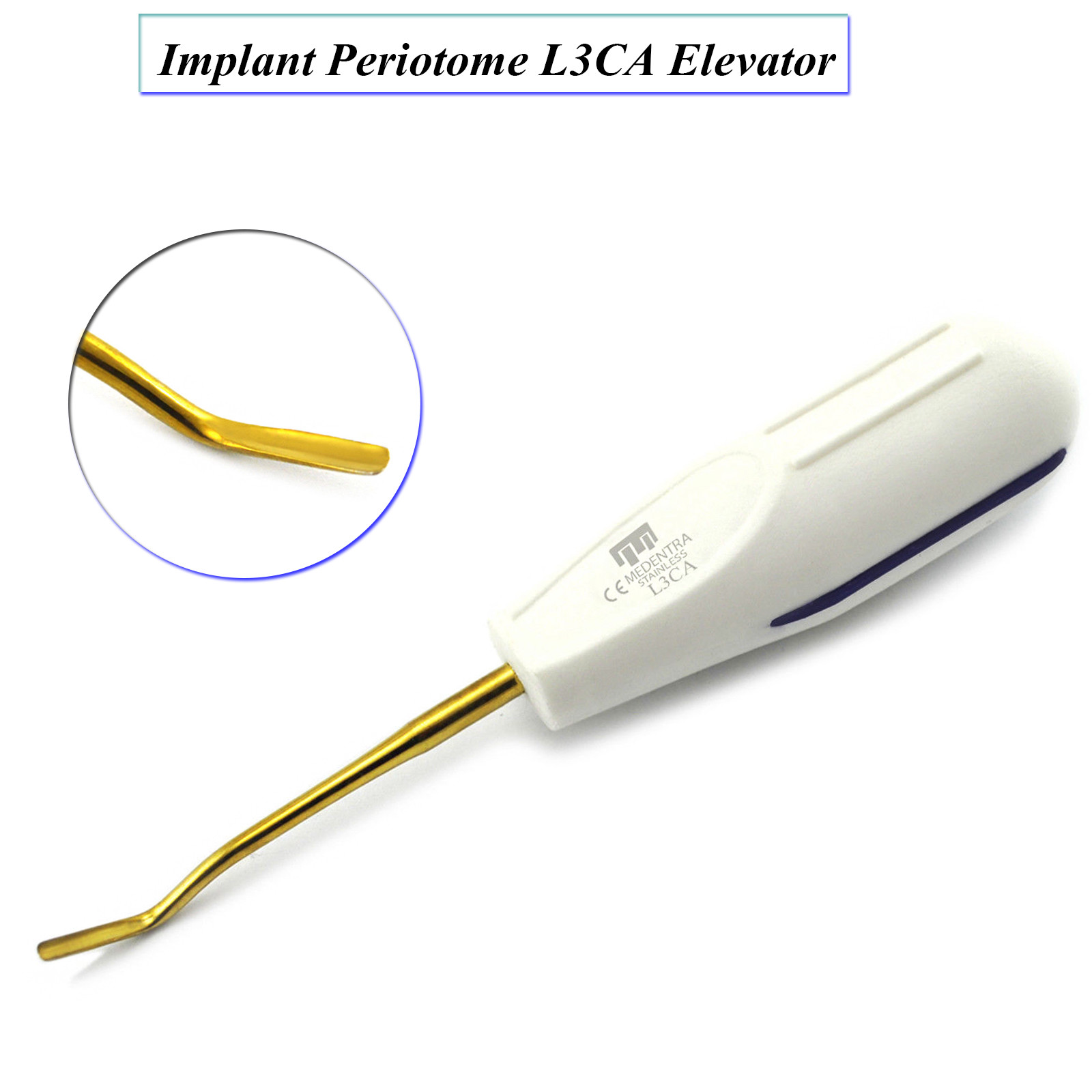 PDL Periotome L3CA 3mm Dental Luxating Root Elevators Surgery Tooth Extracting