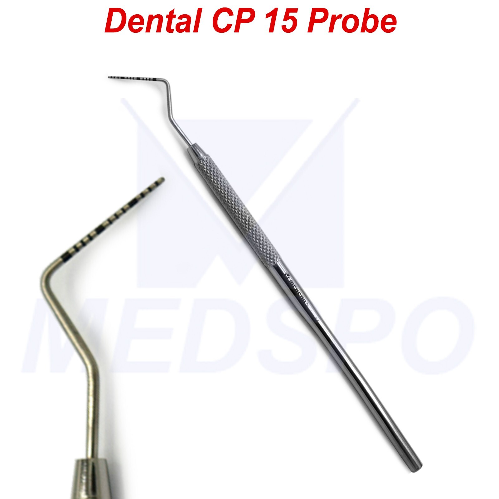 Periodontal CP 15 Color Coded Marking Probe Dental Pocket Depth Measuring Probes