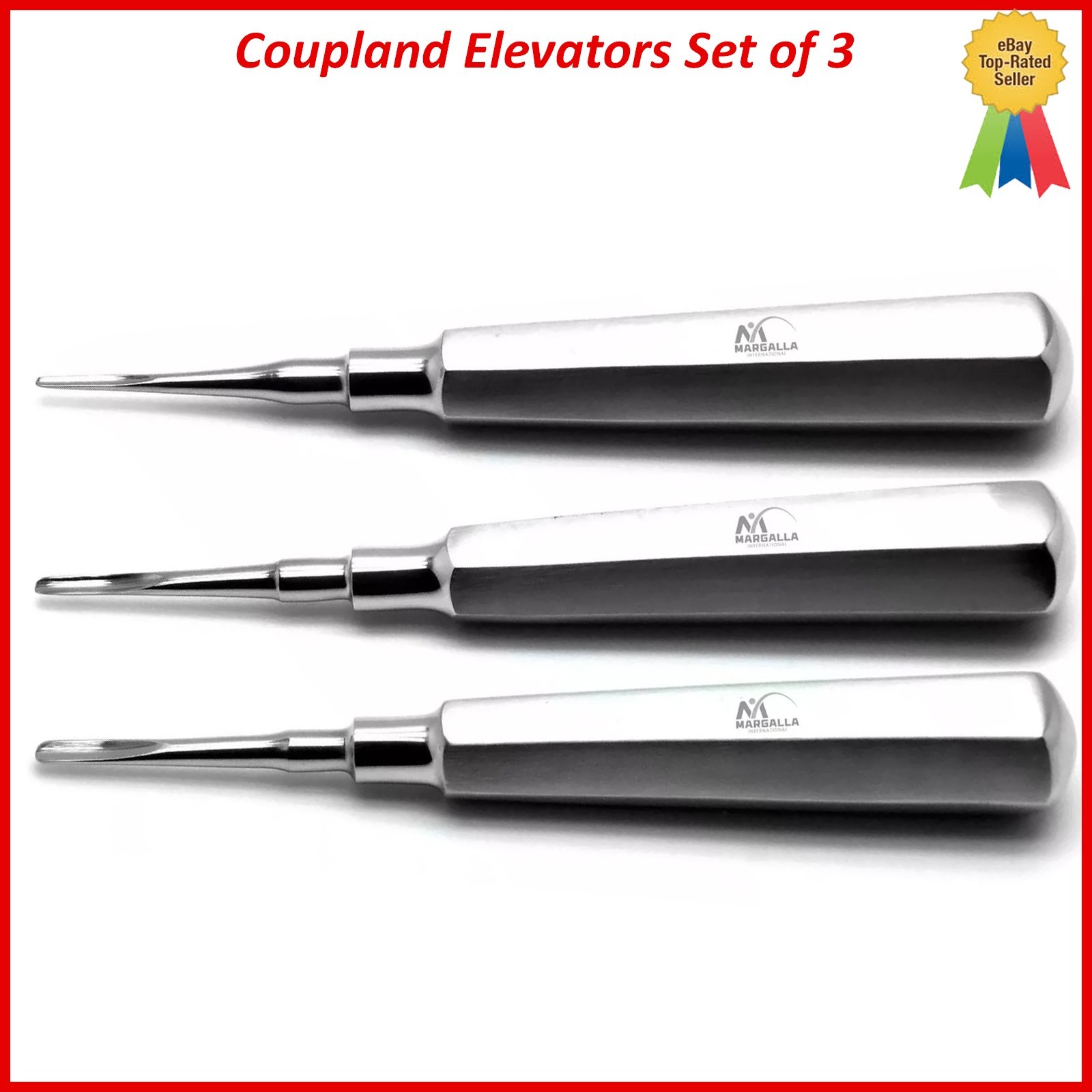 Basic Tooth Extraction Kit Coupland Dental Extracting Elevators Rongeur Pliers