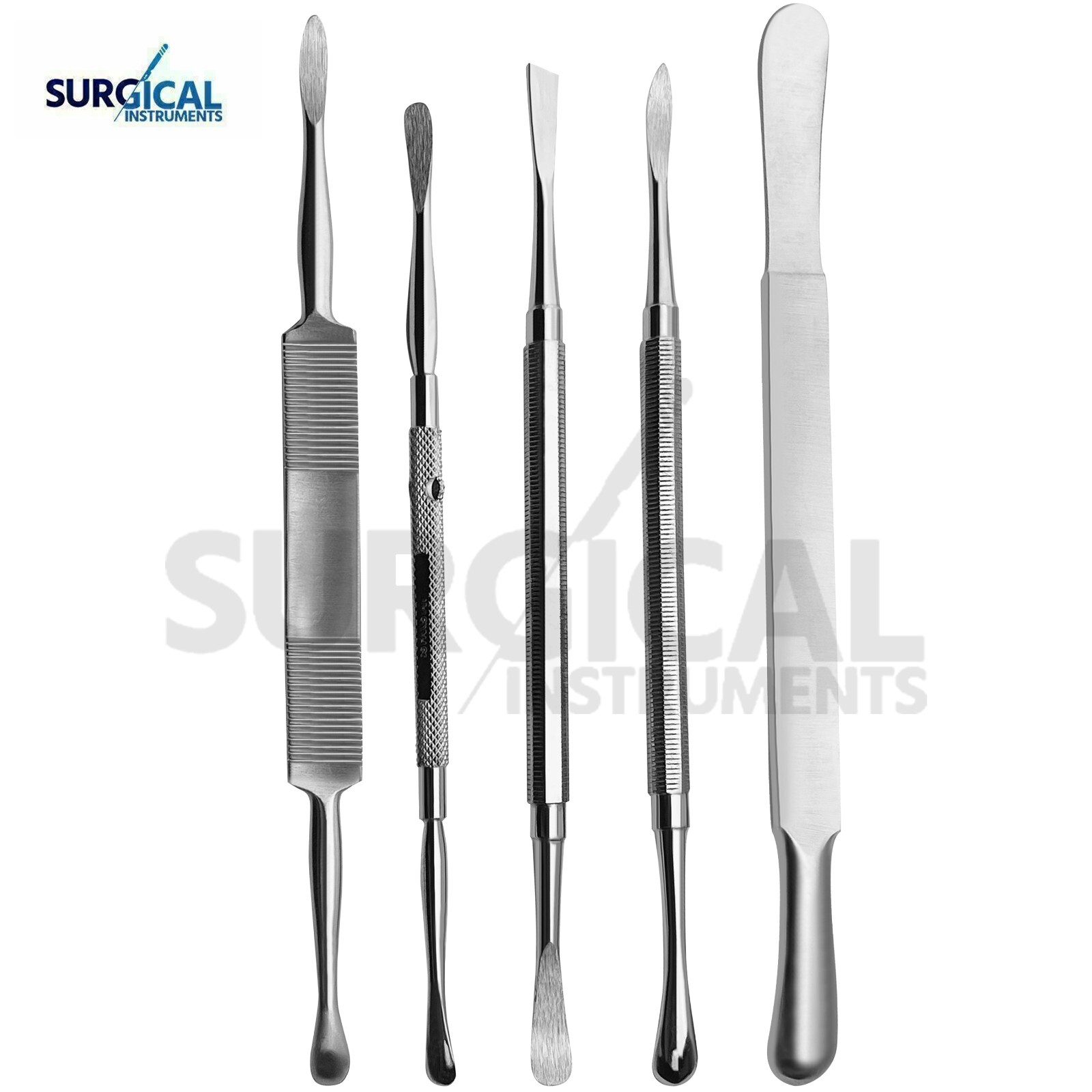 5 Pcs Periosteal Set Dental Elevator Surgical Instruments German Grade