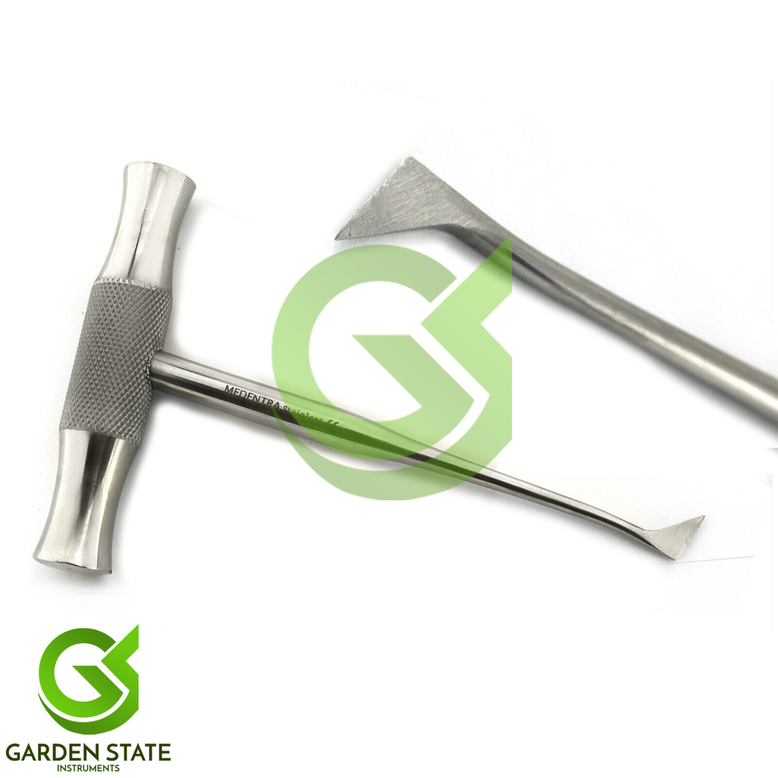 T Cross-Bar Dental Winter Elevator Shank Blade Left+Right Extraction Instruments