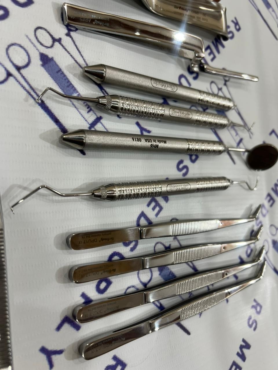 Hu Friedy Dental Exmination Instruments Lot Of 13 PCS