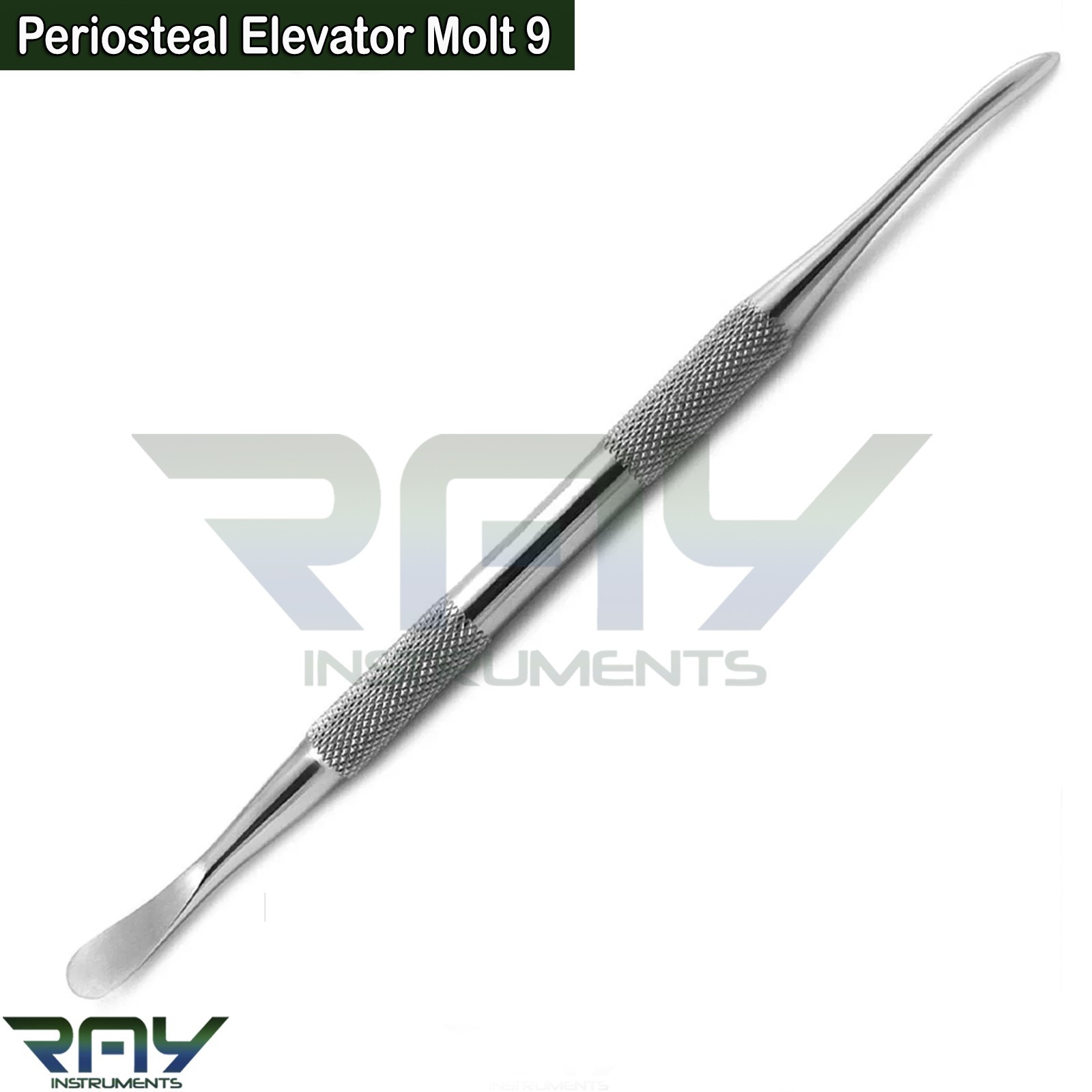 5 Pcs Dental Periosteal Molt #9 Elevator Surgical Implant Surgery Instruments