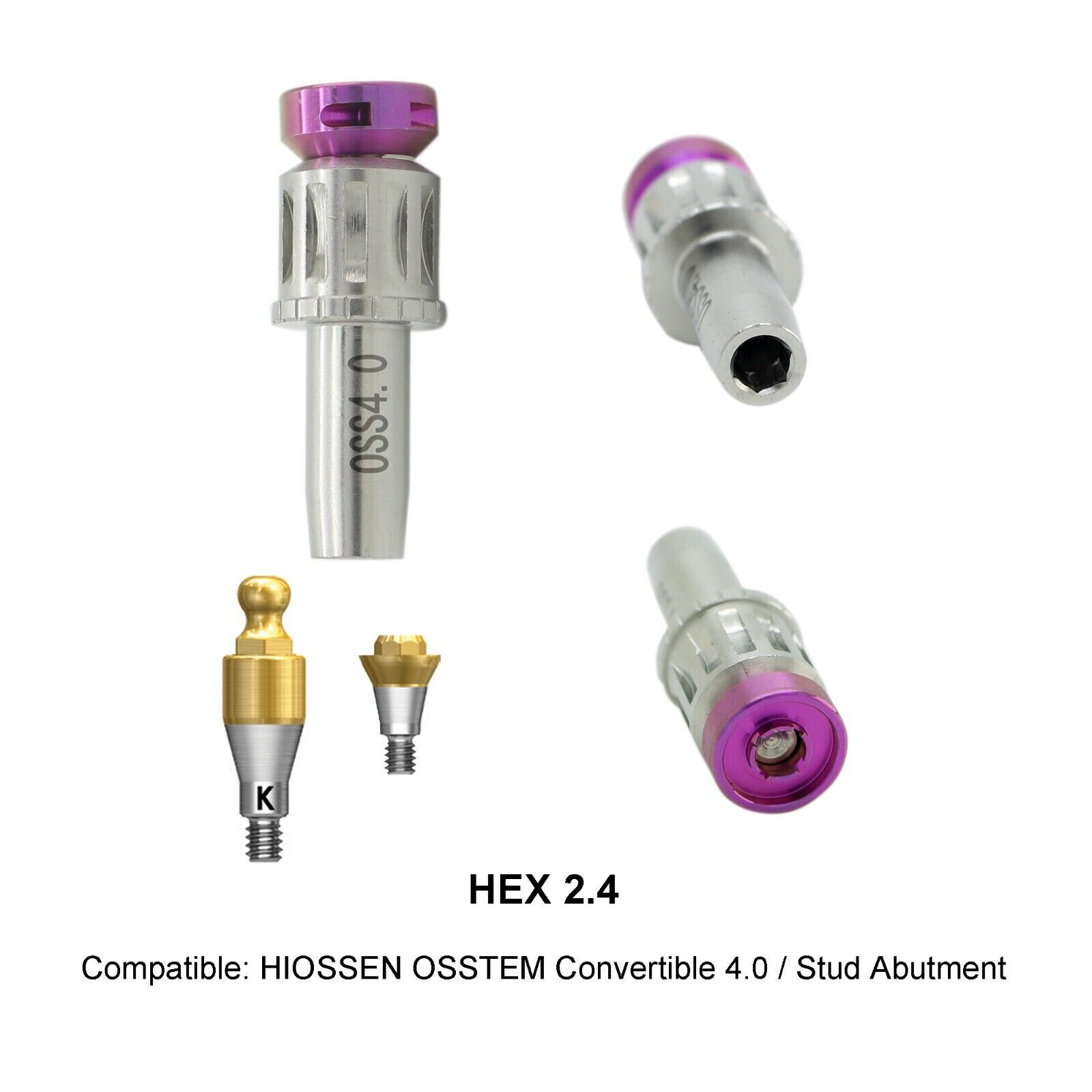 Dental Implant Multi-unit Locator Abutment Driver Screwdriver Mini Ball Hiossen