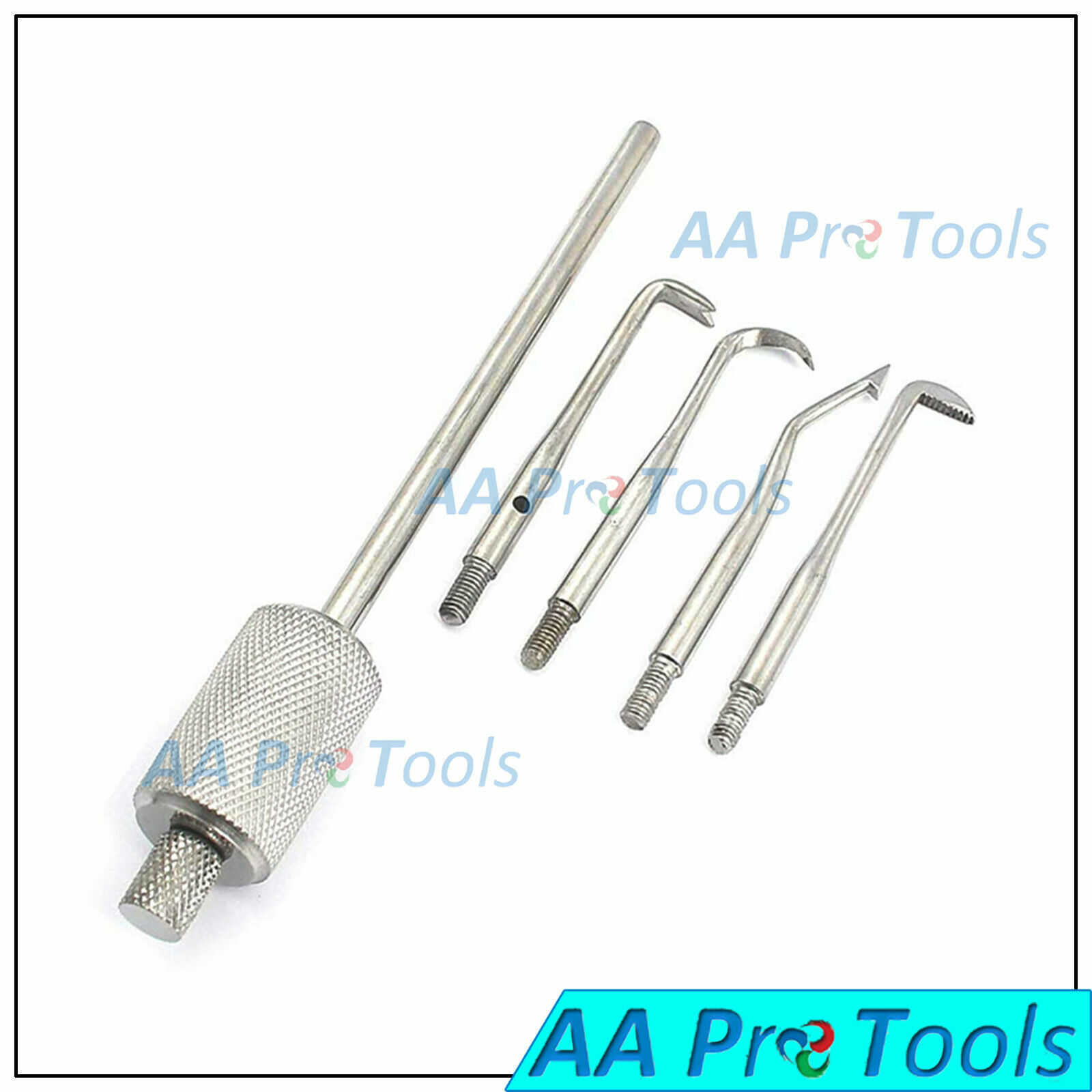 Dental Morrel Crown Remover Attachable 3 Points & 1 Wrench Orthodontics Set