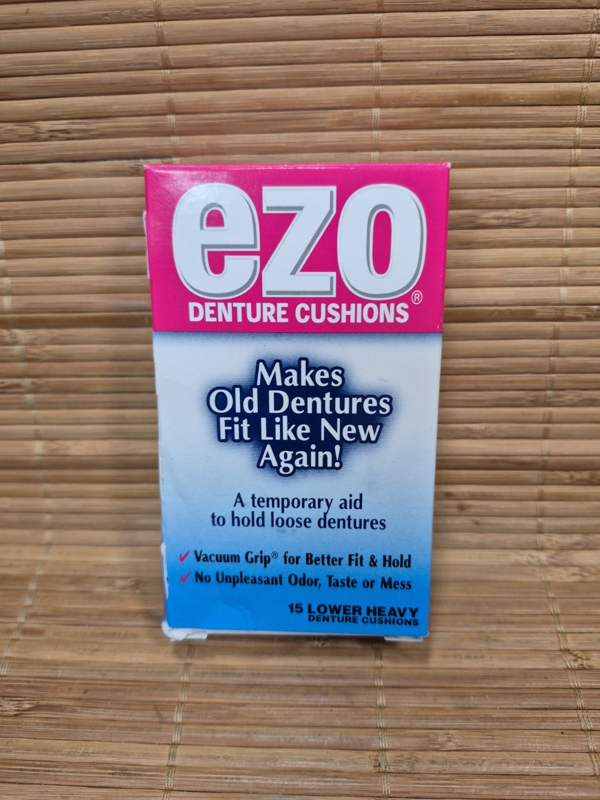 EZO® Dental Cushions ~ 15 Count ~ Lower Heavy ~ New in the Box ~ FREE SHIPPING