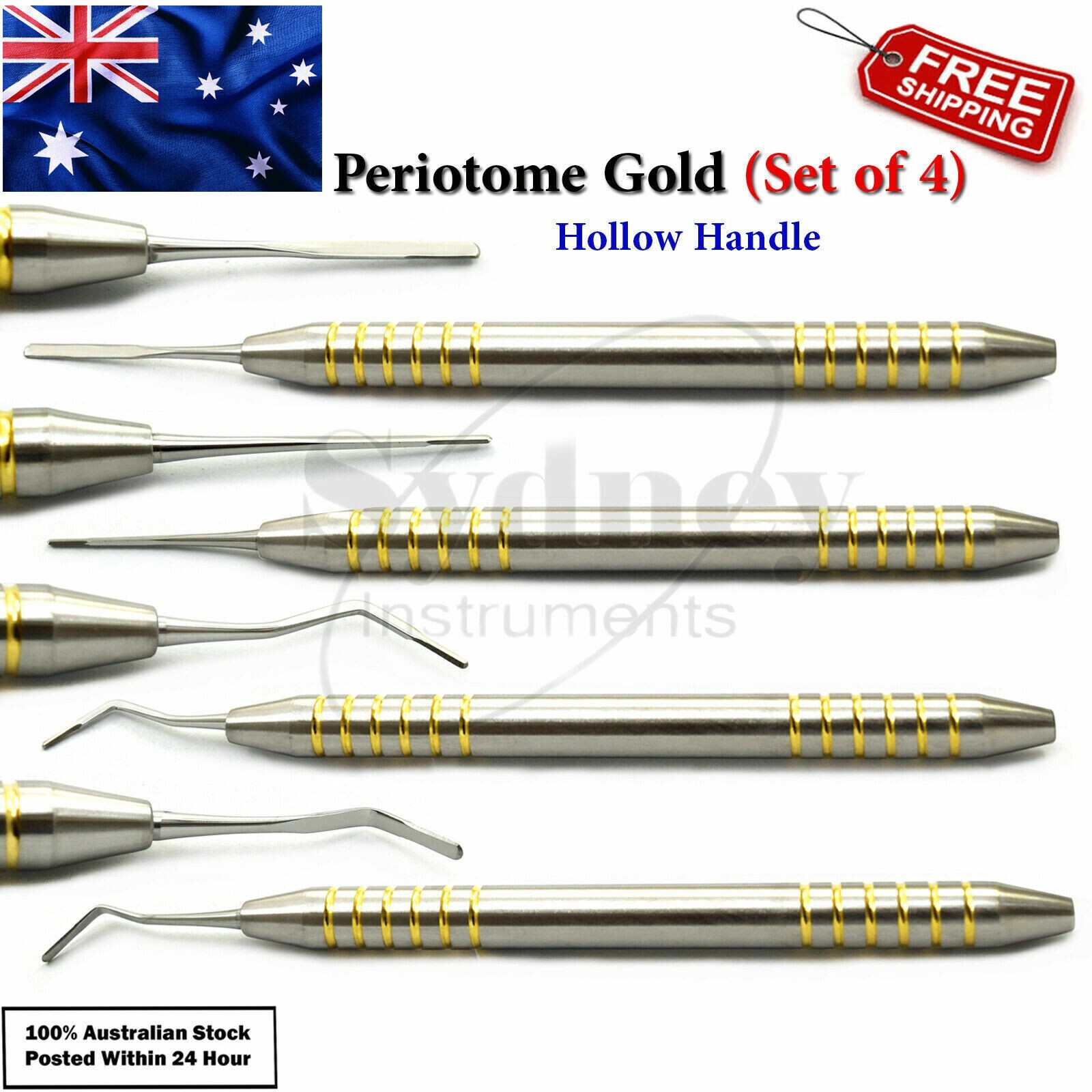 Periodontal Elevator Luxating Instruments Dental Flex Extraction Screw Periotome