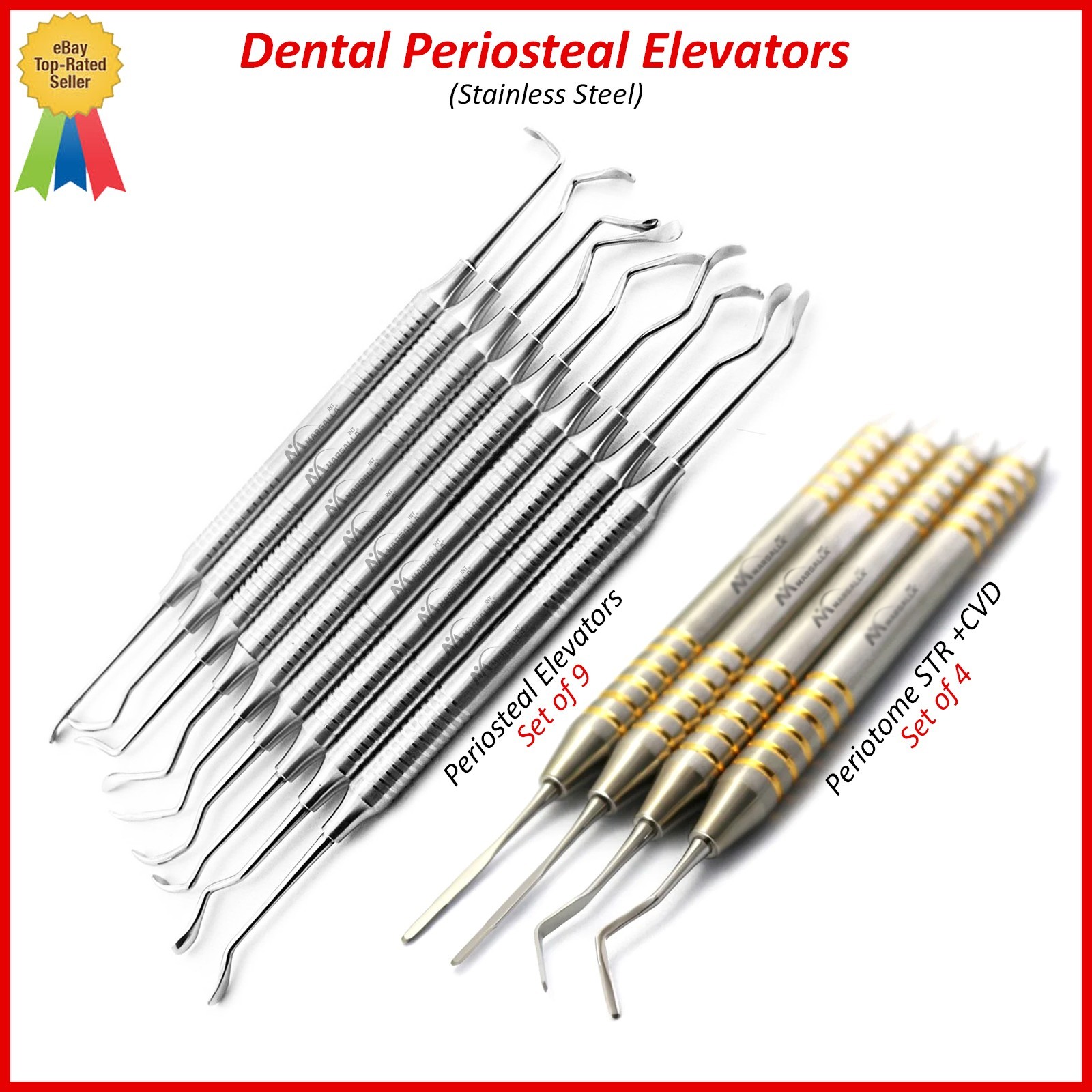 Dental Periosteal Elevators Periotome Extraction PDL Atraumatic Implant Tools
