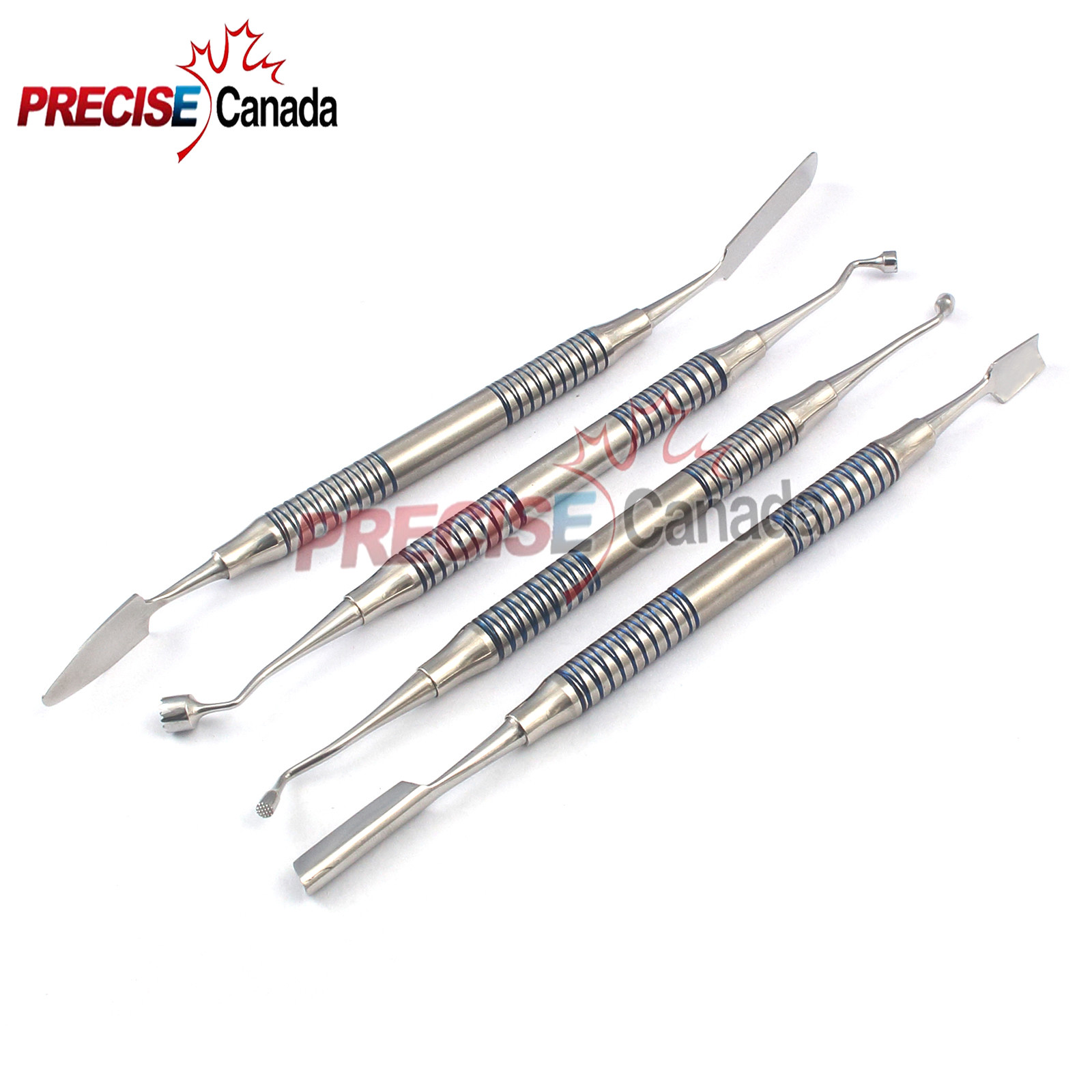 Set Of 4 Instruments Kit Surgical Surgery Compactor Carrier PRF Implant Tools