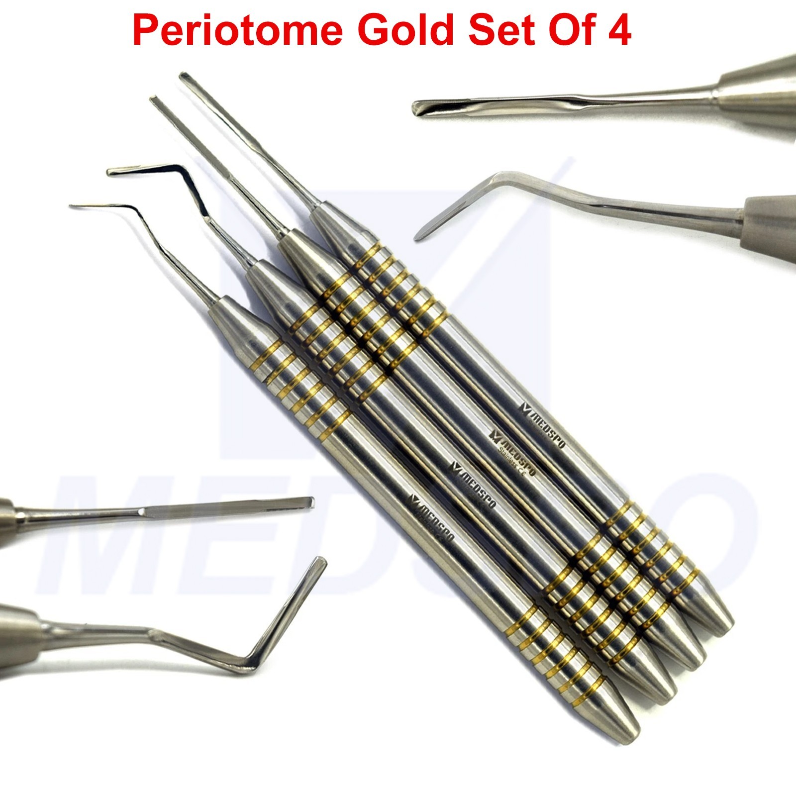 Dental Periotome Gold Implant Surgery Tooth Extraction Teeth Removal Periodontal