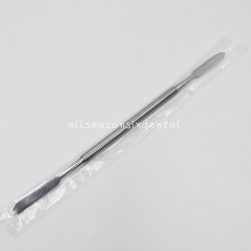 8 Pcs Dental Cement /Wax Spatulas Double Ended Mixing Scraper Stainless Steel