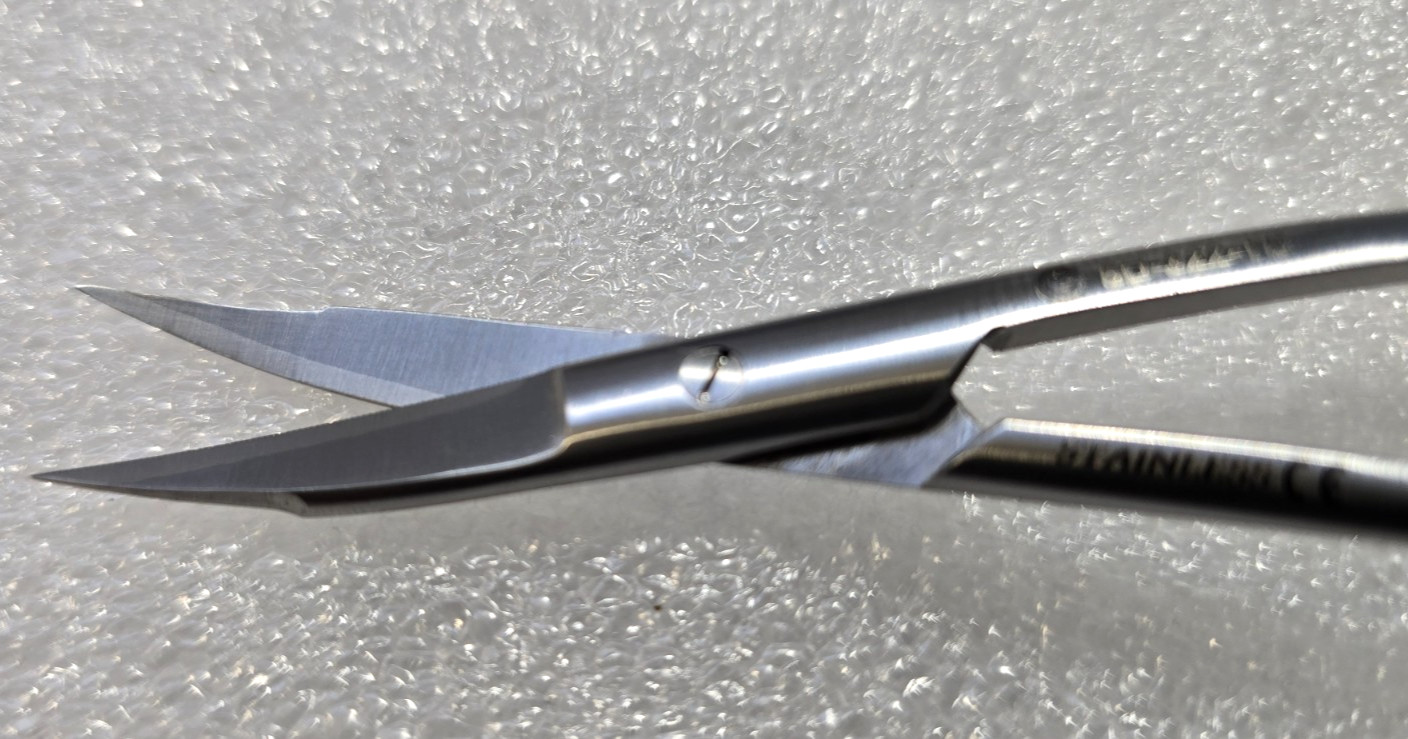 Turtle 5D-322-TC Dental TC LaGrange Supercut Scissors Curved Carbide Blades