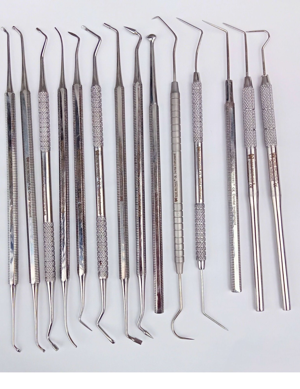Dental Composite Resin Filling Filled Repair Spatula Instruments Tools 14 Pcs