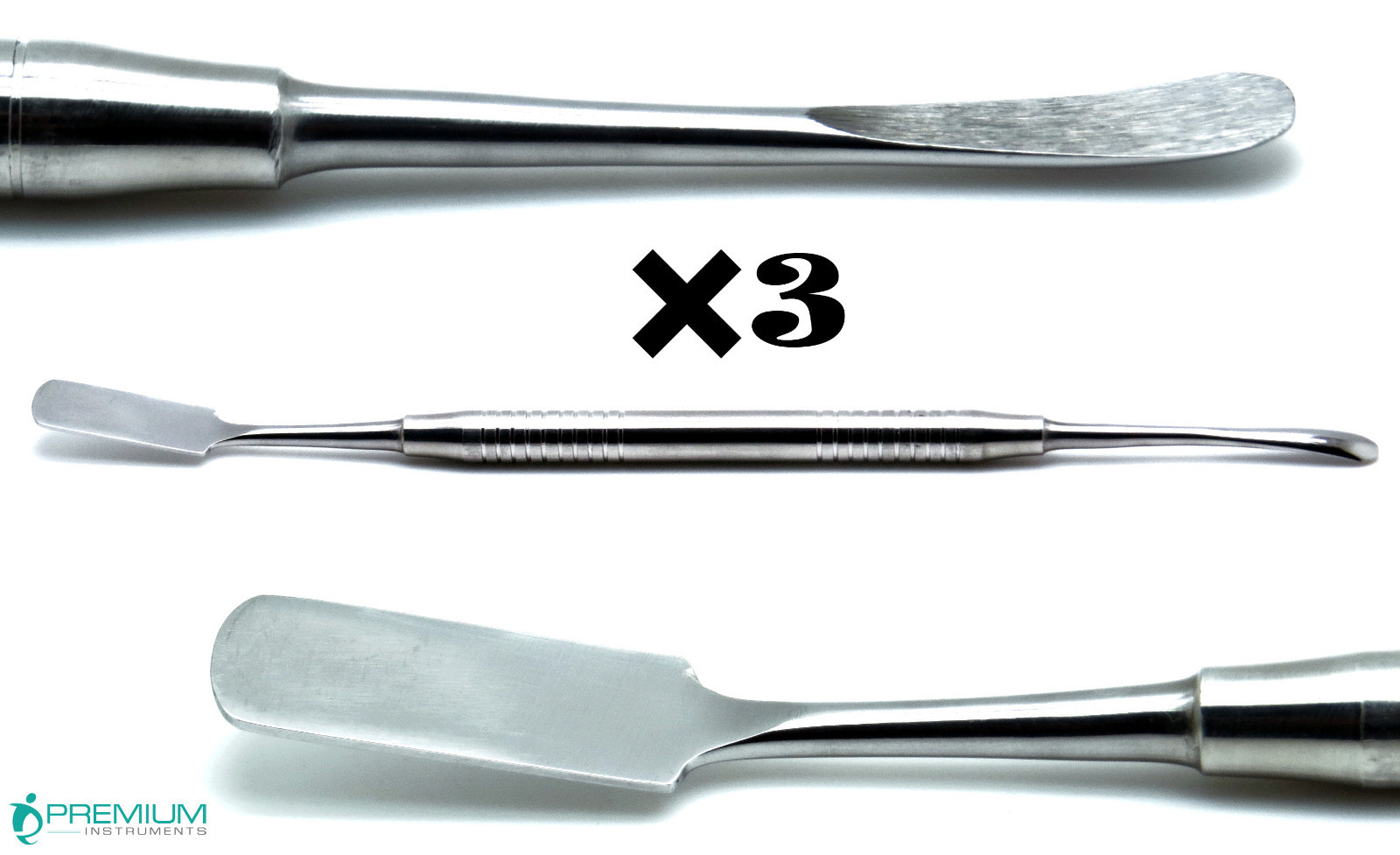 3× Pritchard Periosteal Elevator Dental Grafting Implant Steel Instruments