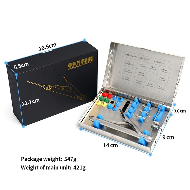 Dental Endodontic Endo File Removal System Kit/Endo Broken File Removal Instrume