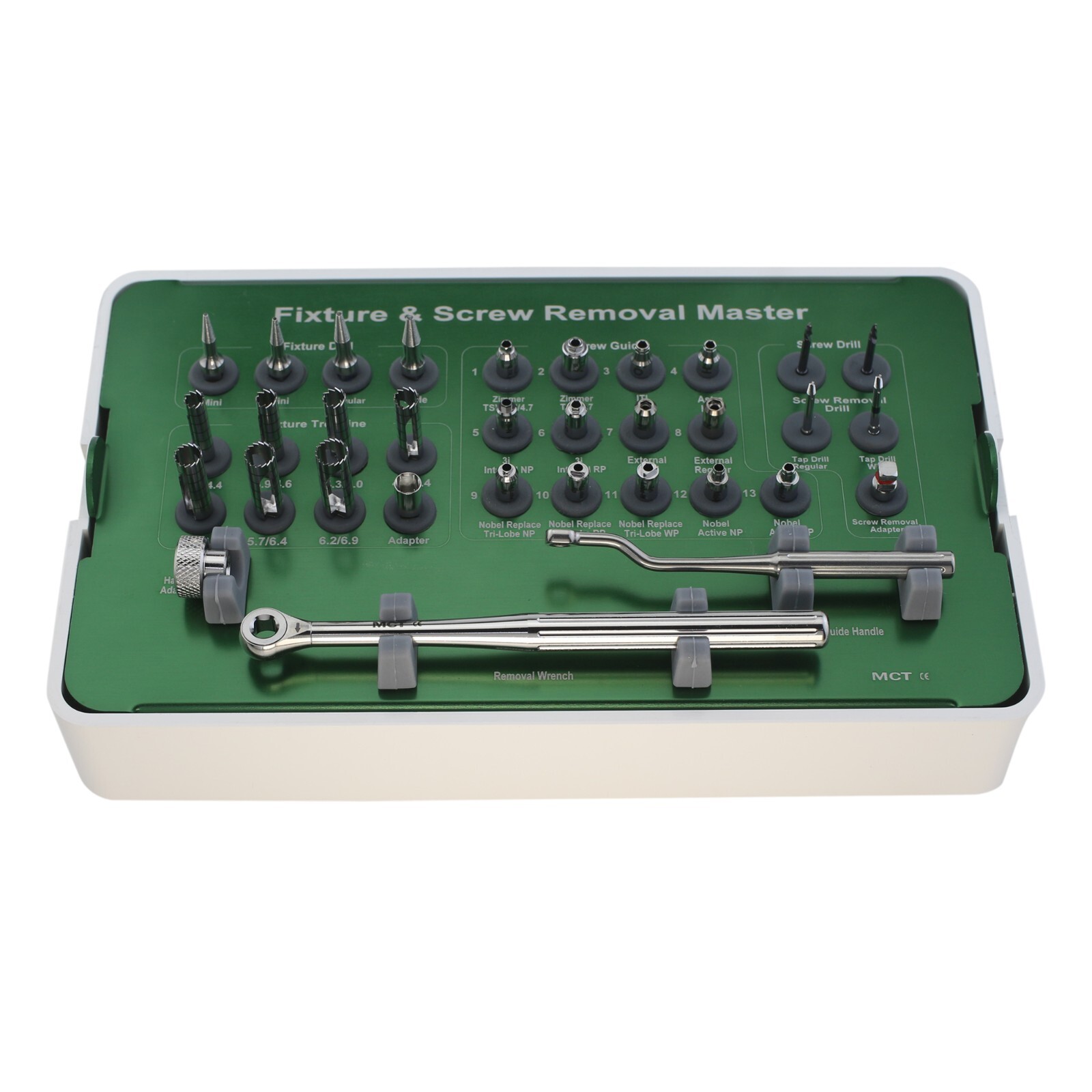 MCT FSRK-02 Implant Fixture & Fractured Screw Removal Kit Surgical Kit Universal
