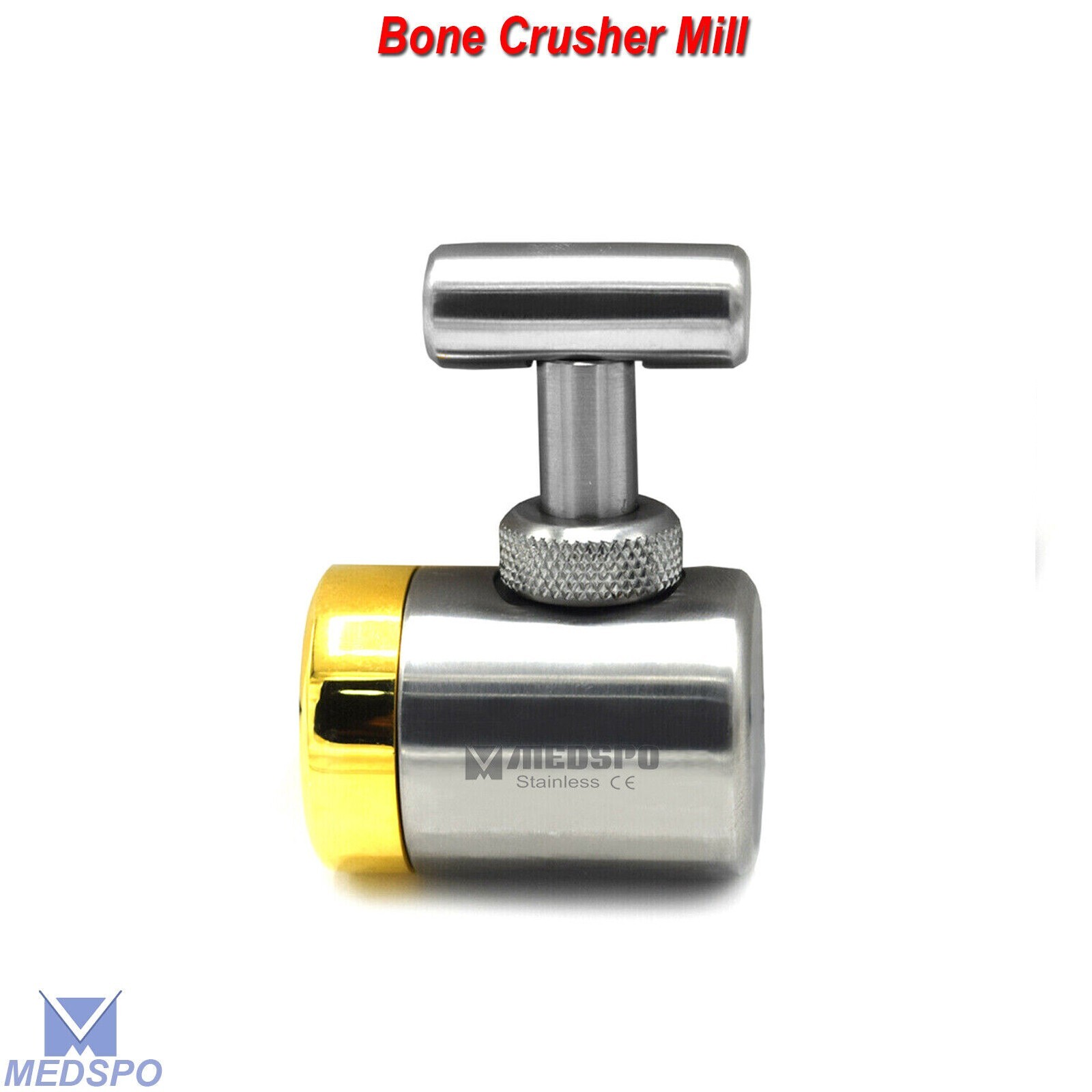 Dental Bone Crusher Mill Implant Bone Grinder Grafting Augmentation Surgical CE