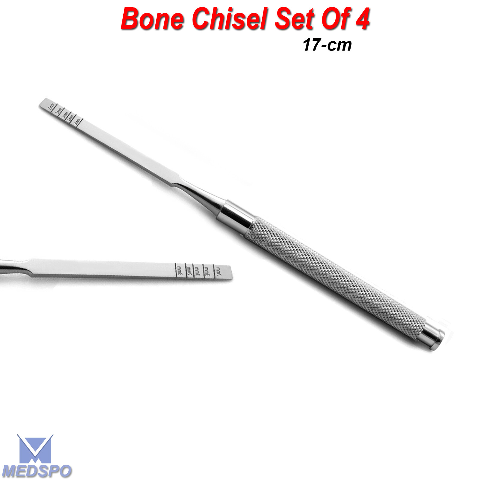 Dental Osteotome Bone Marking Chisels Ridge Expansion Splitting Extracting Set