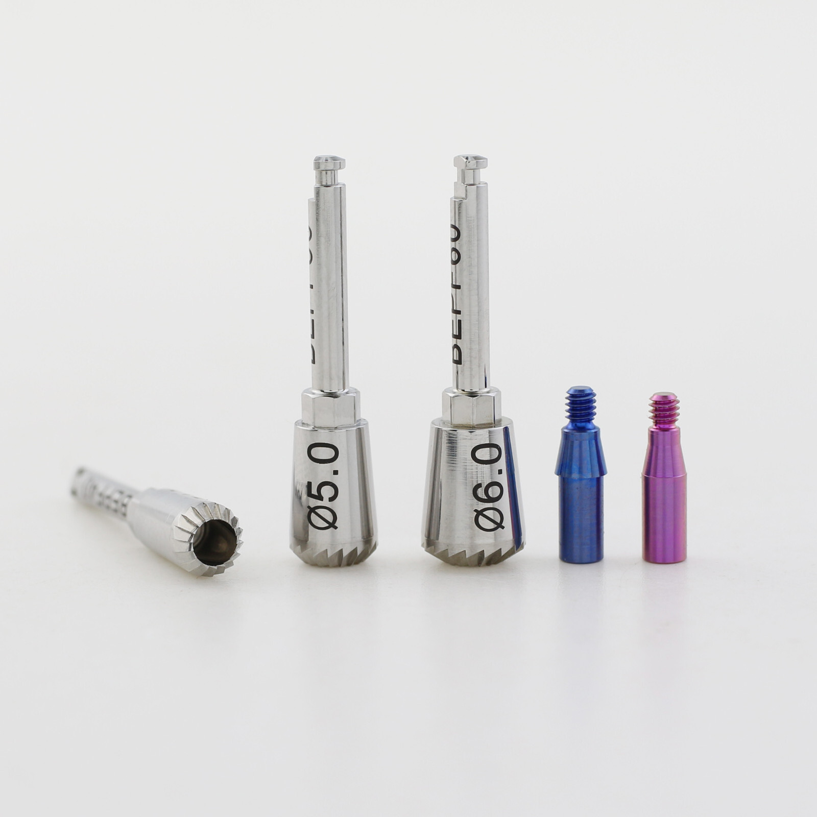 Implant Bone Profilers & Guide Screws Kit 4.0 5.0 6.0 Hiossen OSSTEM Prosthetic
