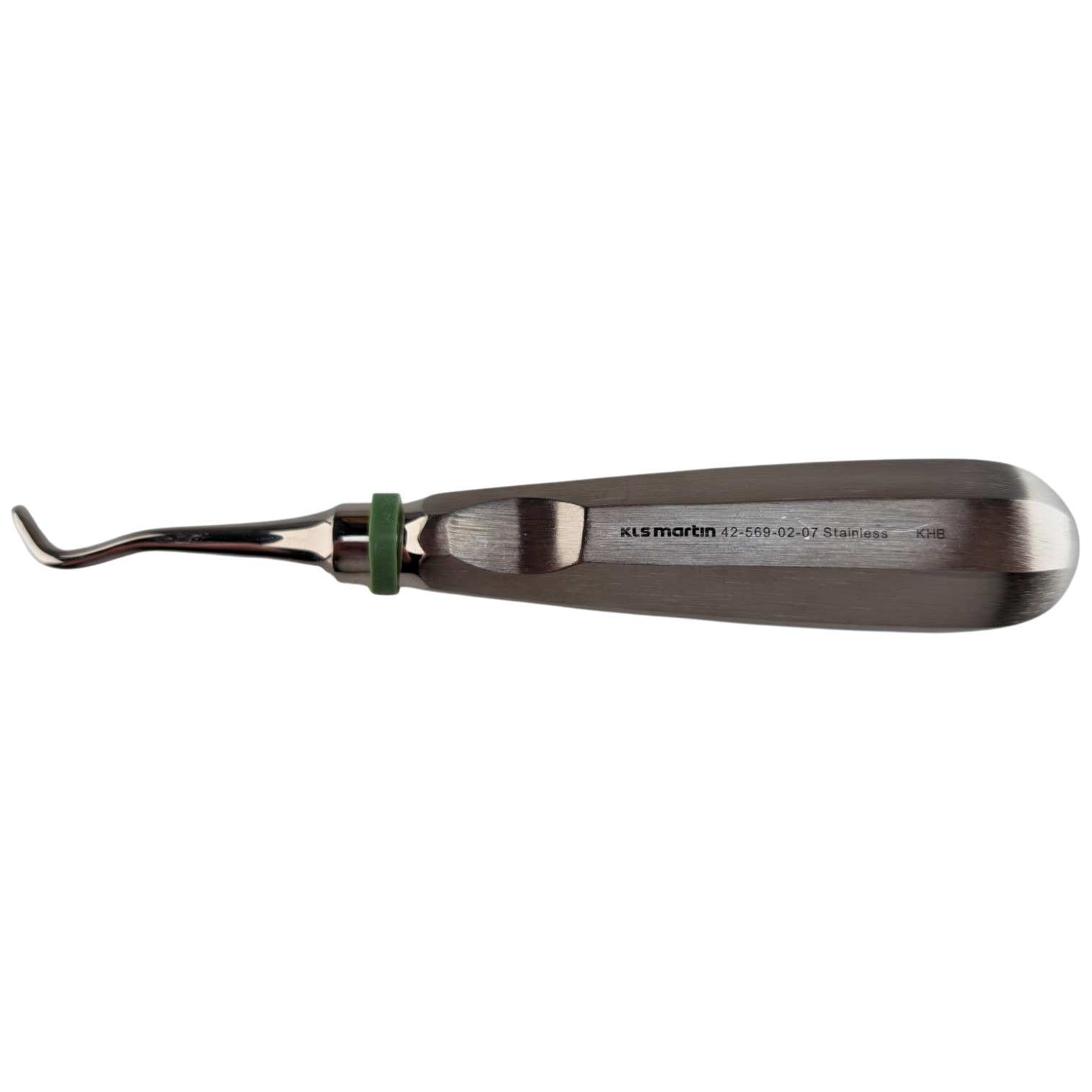 KLS Martin 42-569-02-07 Potts Dental Root Elevator Figure 2 3.3mm Stainless