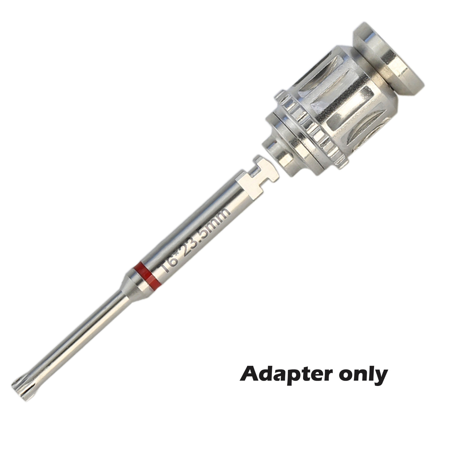 Universal Manual Torque Wrench Ratchet Dental Implant Adapter Latch Shank Driver