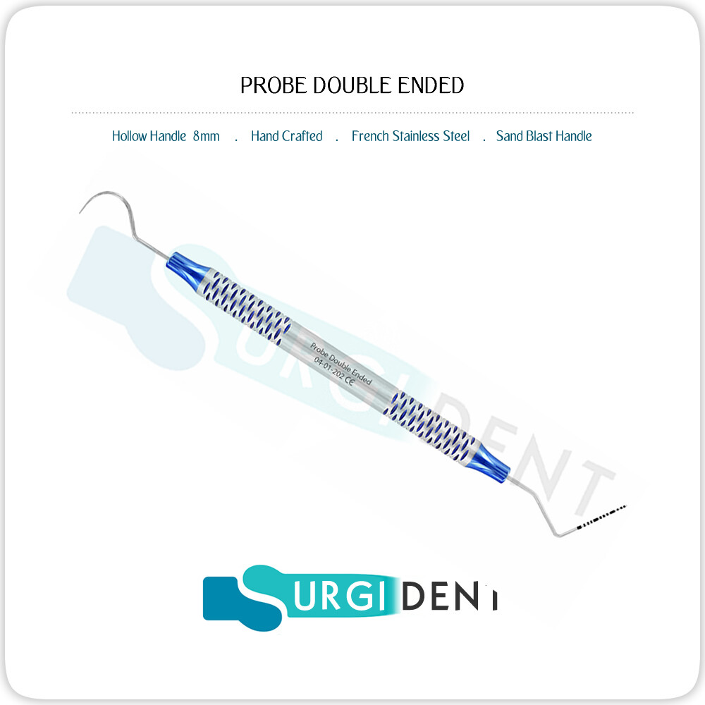PROBE DENTAL DIAGNOSTICS COLOR CODED PERIODONTAL EXPLORERS INSTRUMENTS