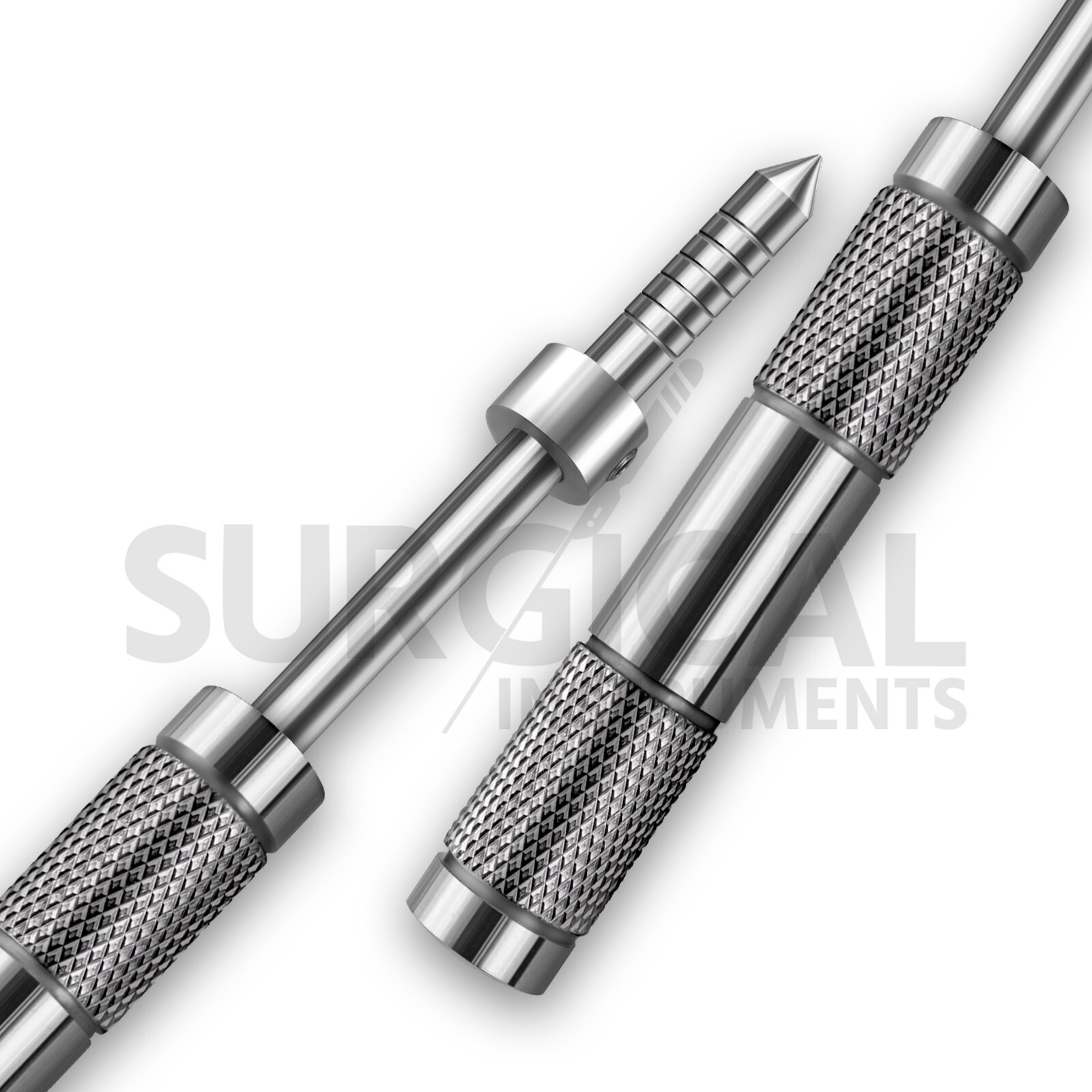 Bone Spreading Osteotomes Set W/Adjustable Stops Dental Implant Instruments