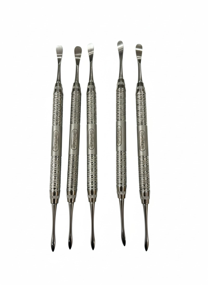 Hu-Friedy # 9 Periosteal Elevators Molt Double End Lot of 5 PCS