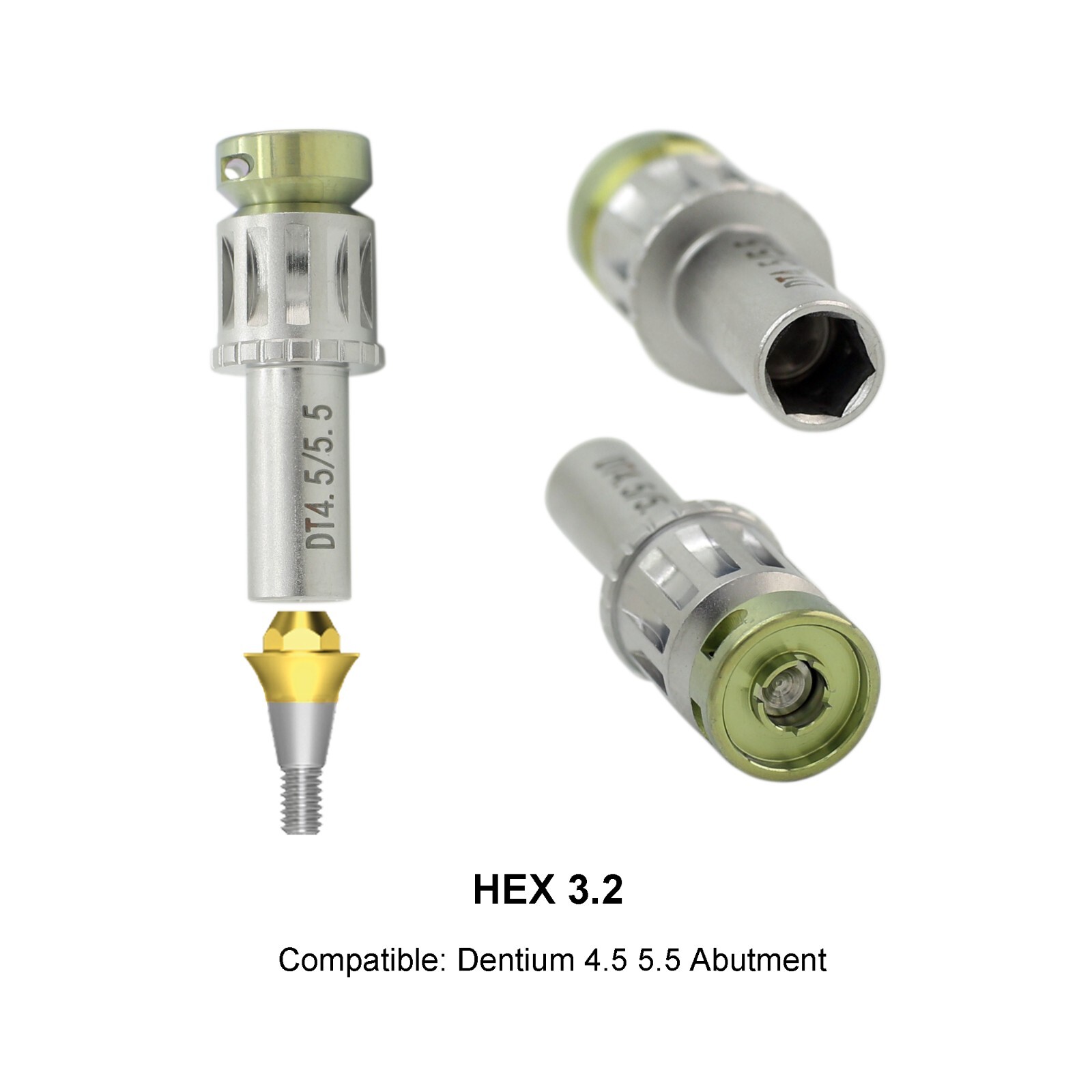 Implant Abutment Outer Driver Locator Mini Ball Attachment Hiossen OSSTEM Stud